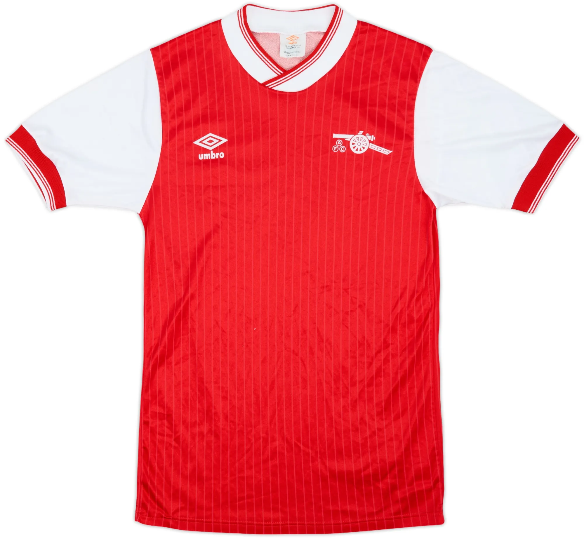 Umbro Arsenal Mens SS Home Shirt 1984/85