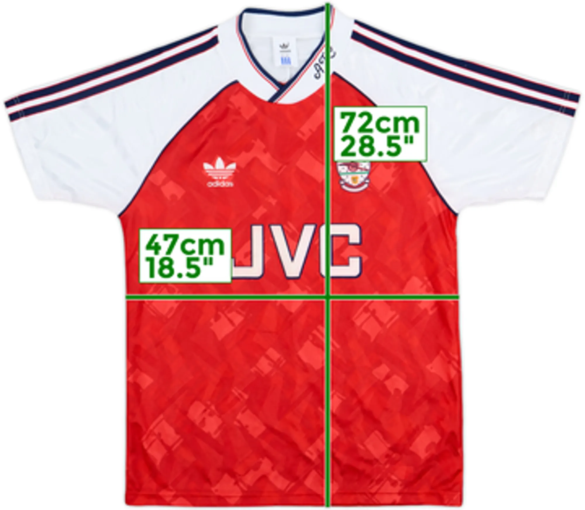 adidas Arsenal Boys SS Home Shirt 1990/92