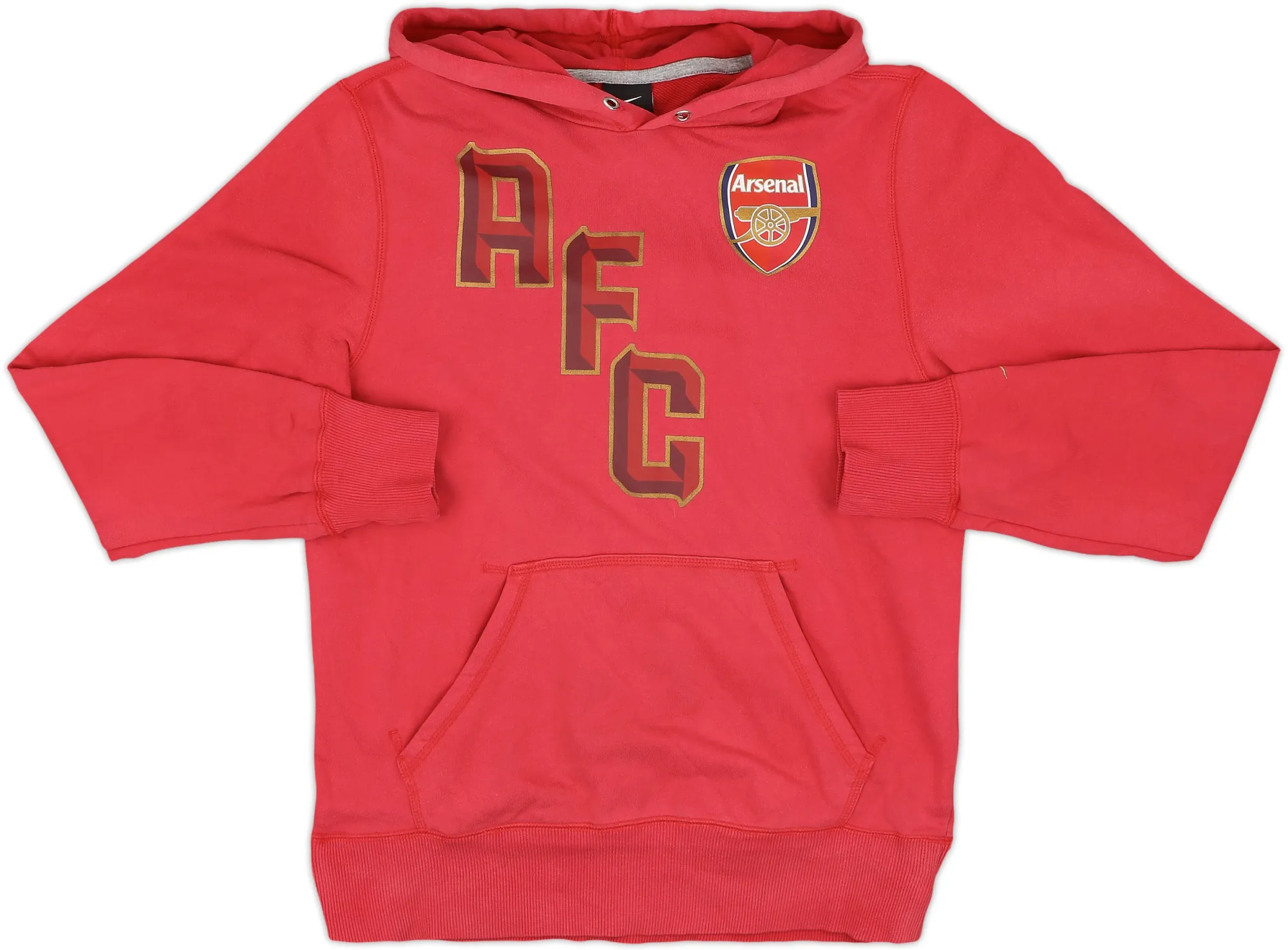 2011-12 Arsenal Nike Hooded Top - 6/10 - (S)
