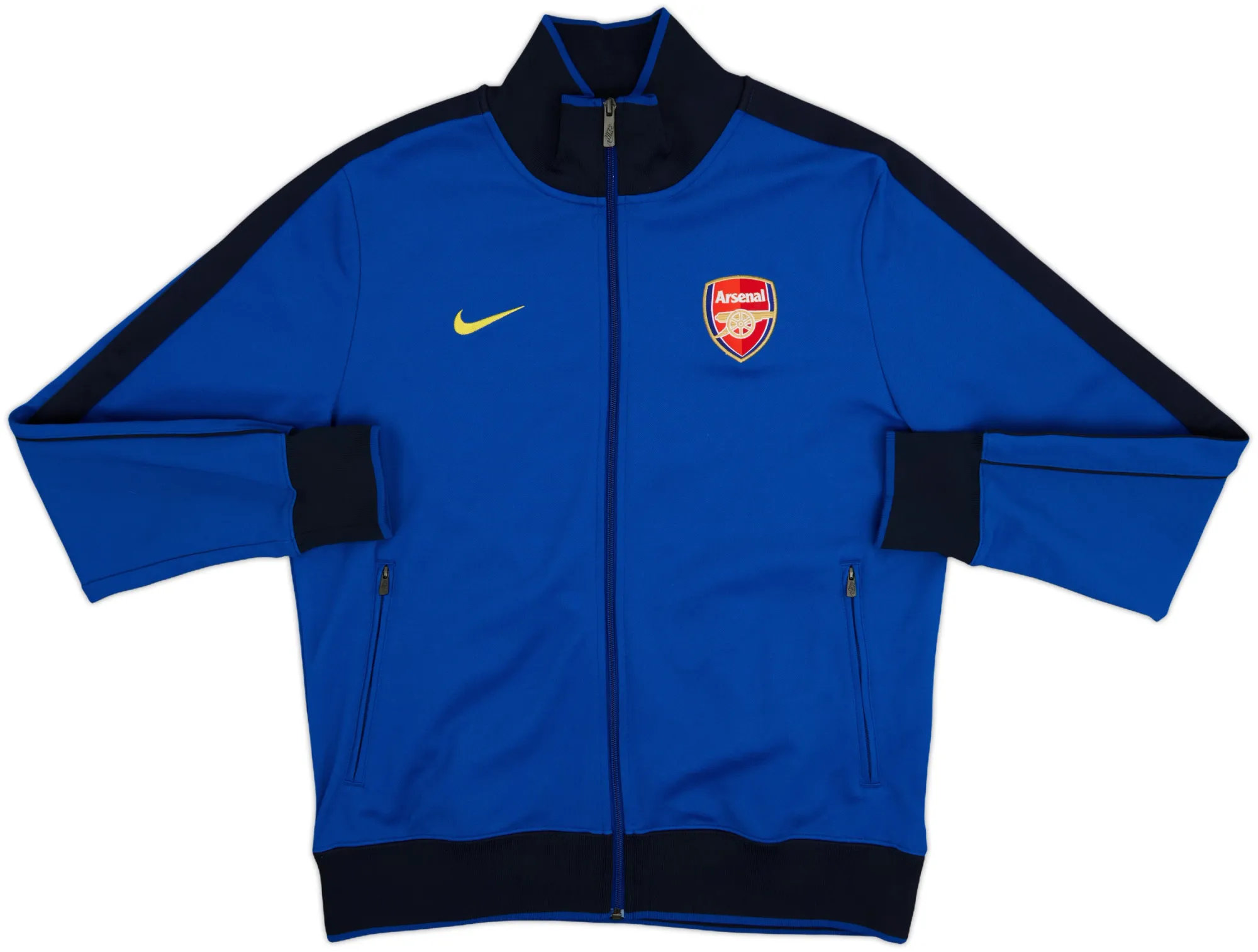 2010-11 Arsenal Nike N98 Track Jacket - 9/10 - (L)