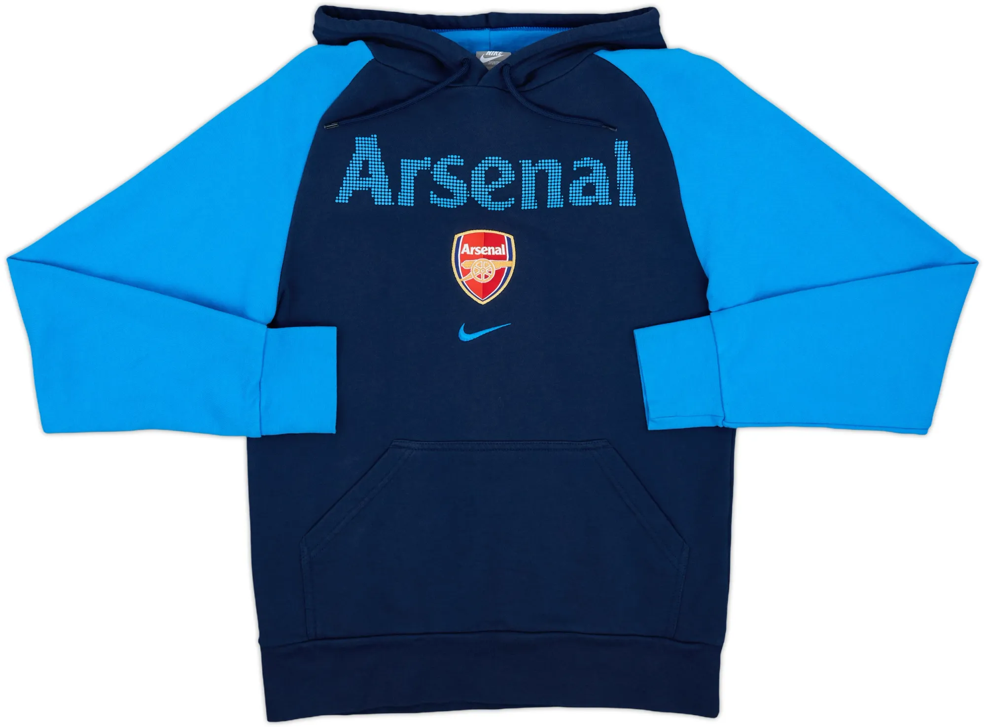 2009-10 Arsenal Nike Hooded Sweat Top - 10/10 - (S)