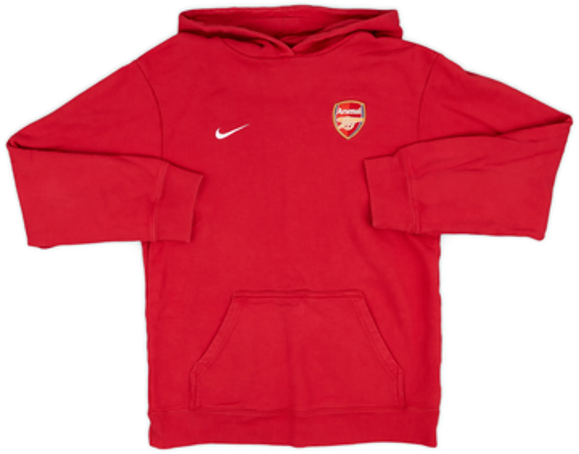2009-10 Arsenal Nike Hooded Top - 8/10 - (XL.Boys)