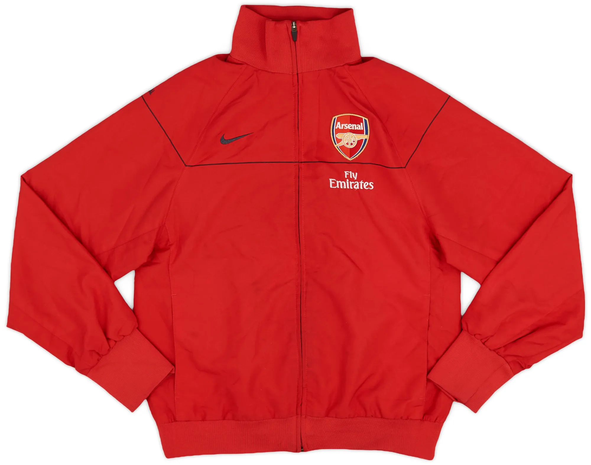 2008-09 Arsenal Nike Woven Track Jacket - 9/10 - (S)