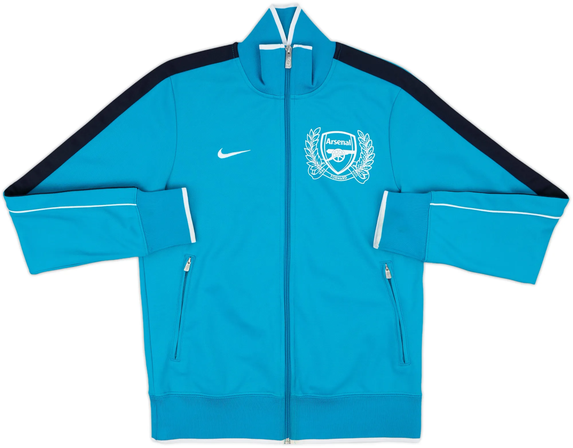 2011-12 Arsenal Nike N98 Track Jacket - 5/10 - (S)