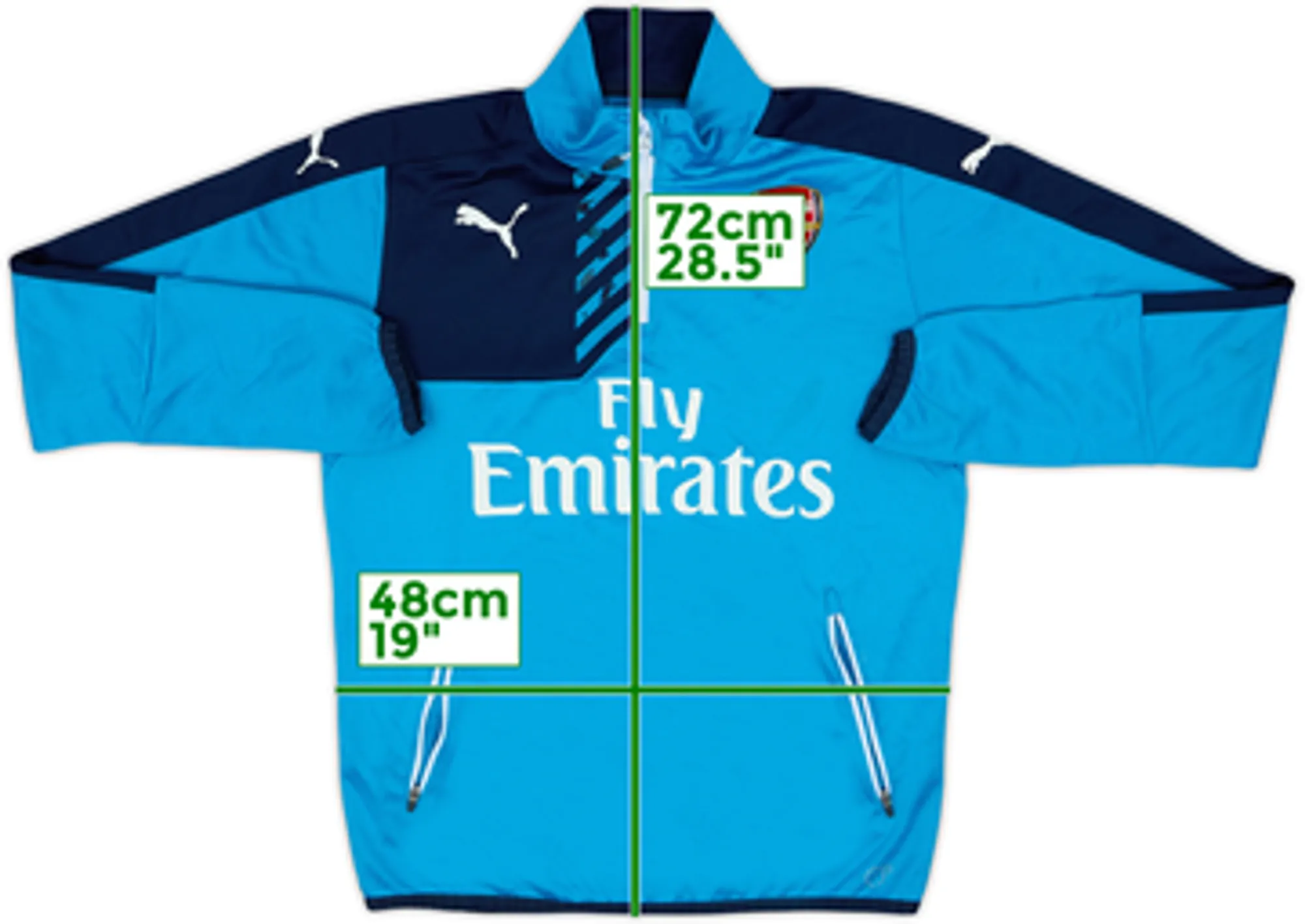 Puma Arsenal Mens SS Home Shirt 2015/16