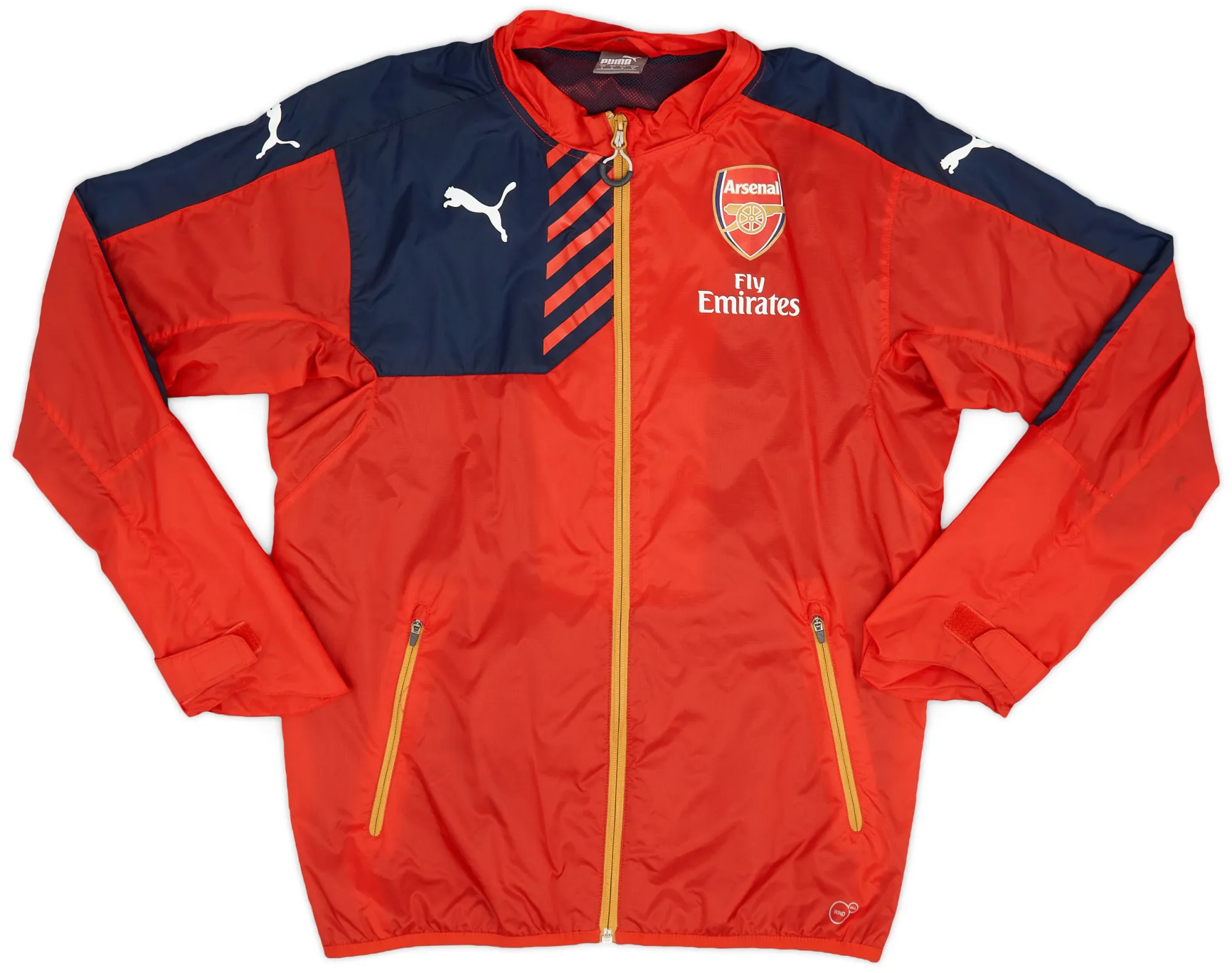 2015-16 Arsenal Puma Rain Jacket - 9/10 - (S)