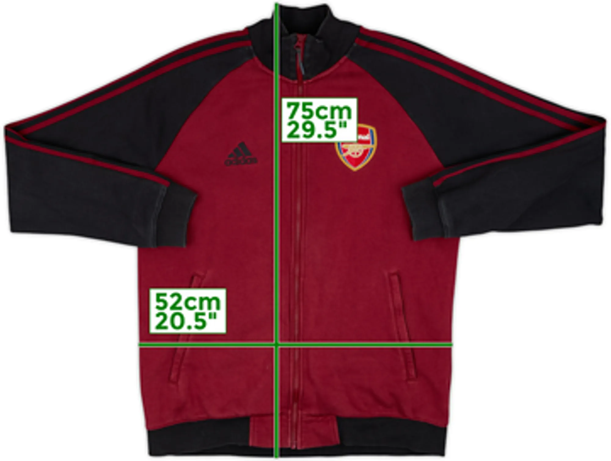 2021-22 Arsenal adidas Track Jacket - 6/10 - (L)