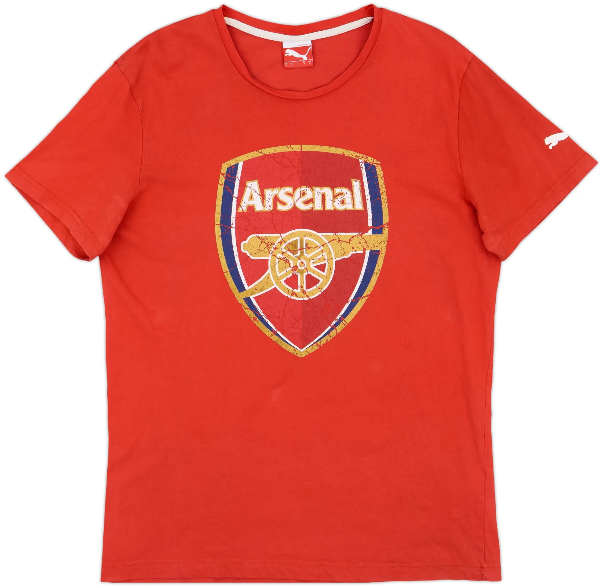 2014-15 Arsenal Puma Cotton Tee - 6/10 - (L)
