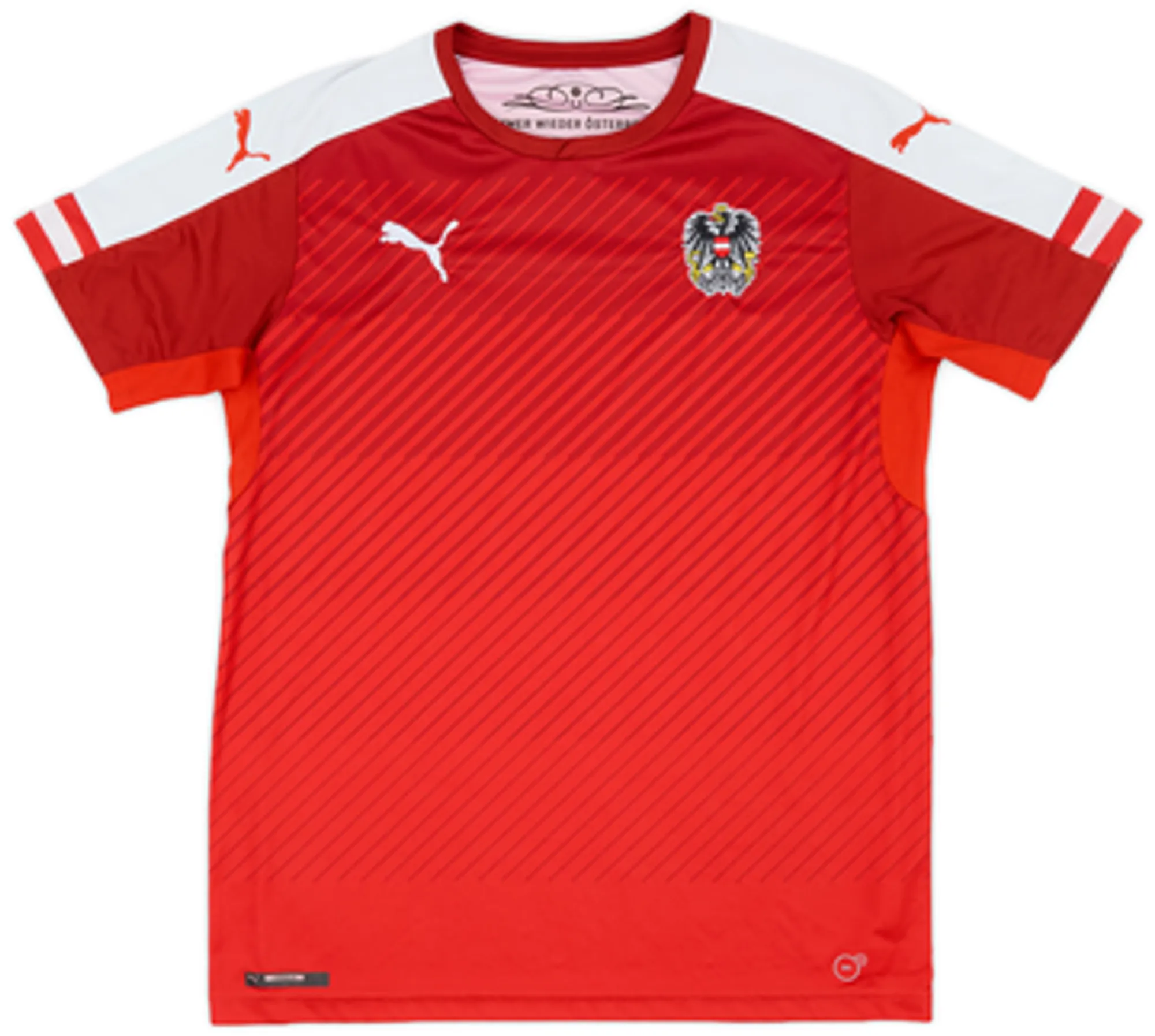 Puma Austria Boys SS Home Shirt 2016