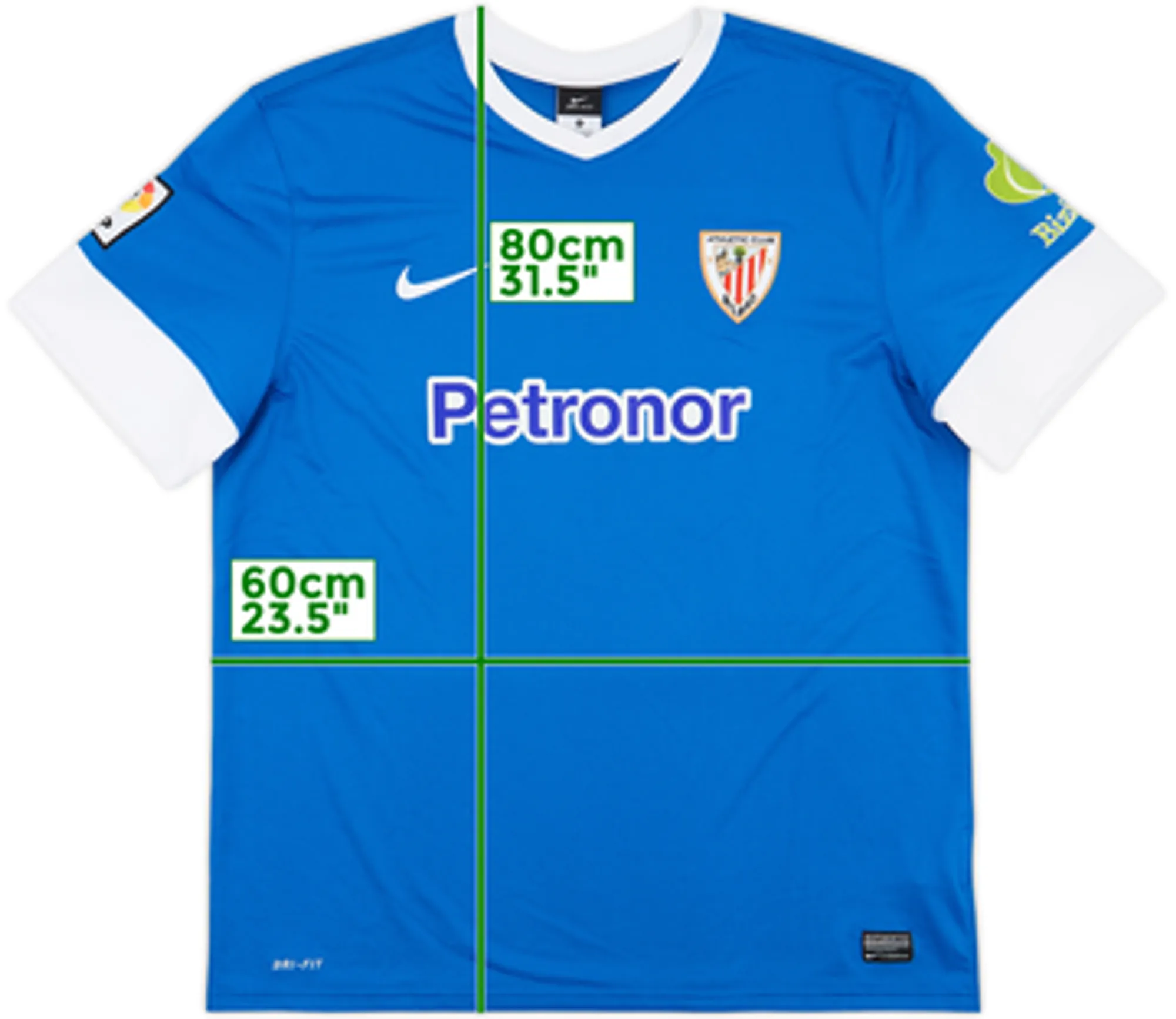 Nike Athletic Bilbao Mens SS Away Shirt 2013/14