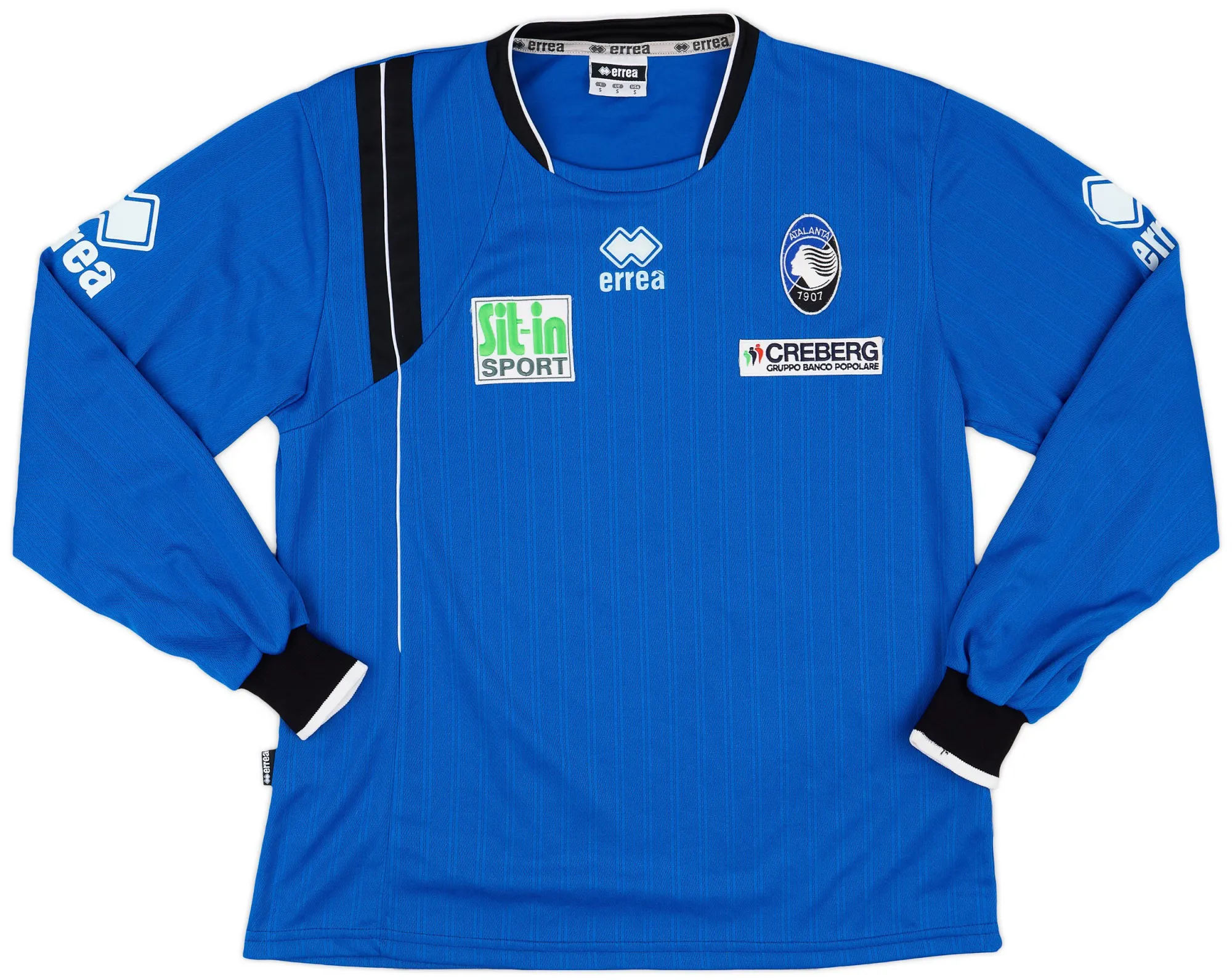 Errea Atalanta Mens LS Home Shirt 2005/06