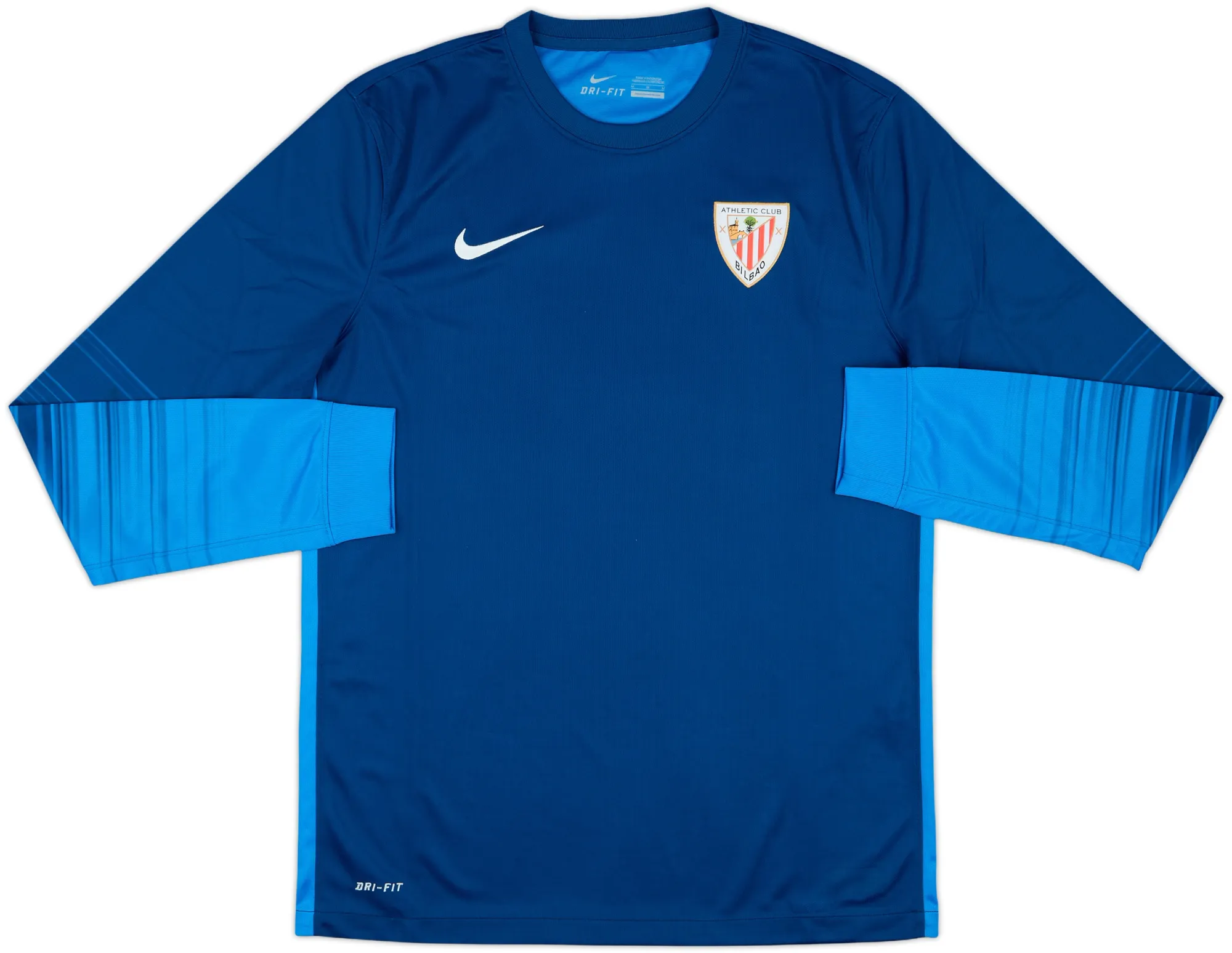 Nike Athletic Bilbao Mens LS Goalkeeper Home Shirt 2015/16