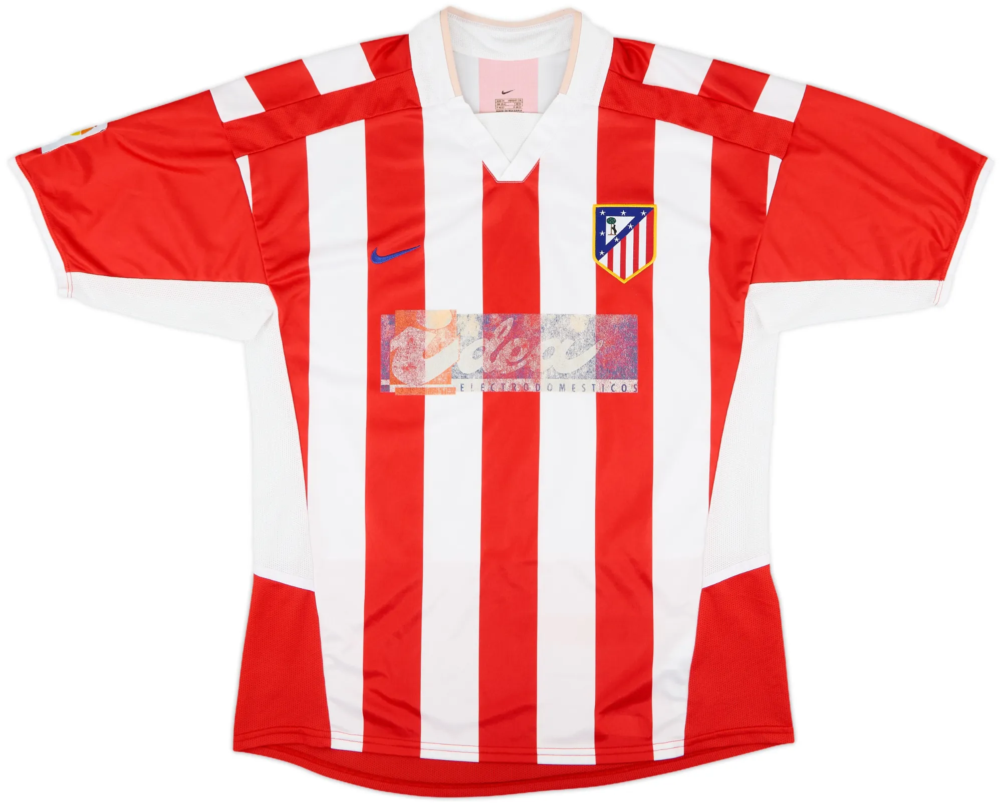 Nike Atlético Madrid Mens SS Home Shirt 2002/03