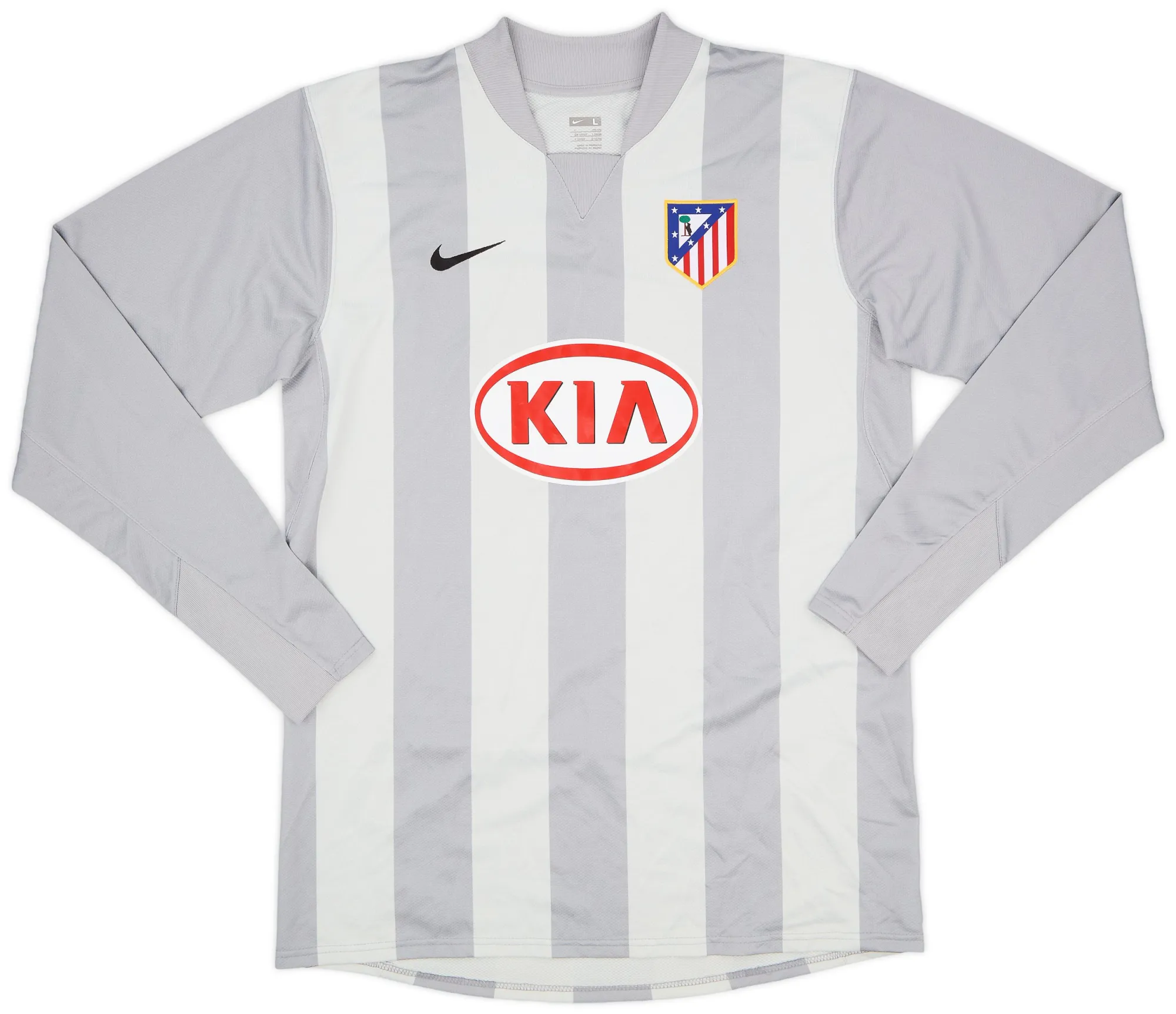 Nike Atlético Madrid Mens LS Goalkeeper Player Issue Fourth Shirt 2007/08
