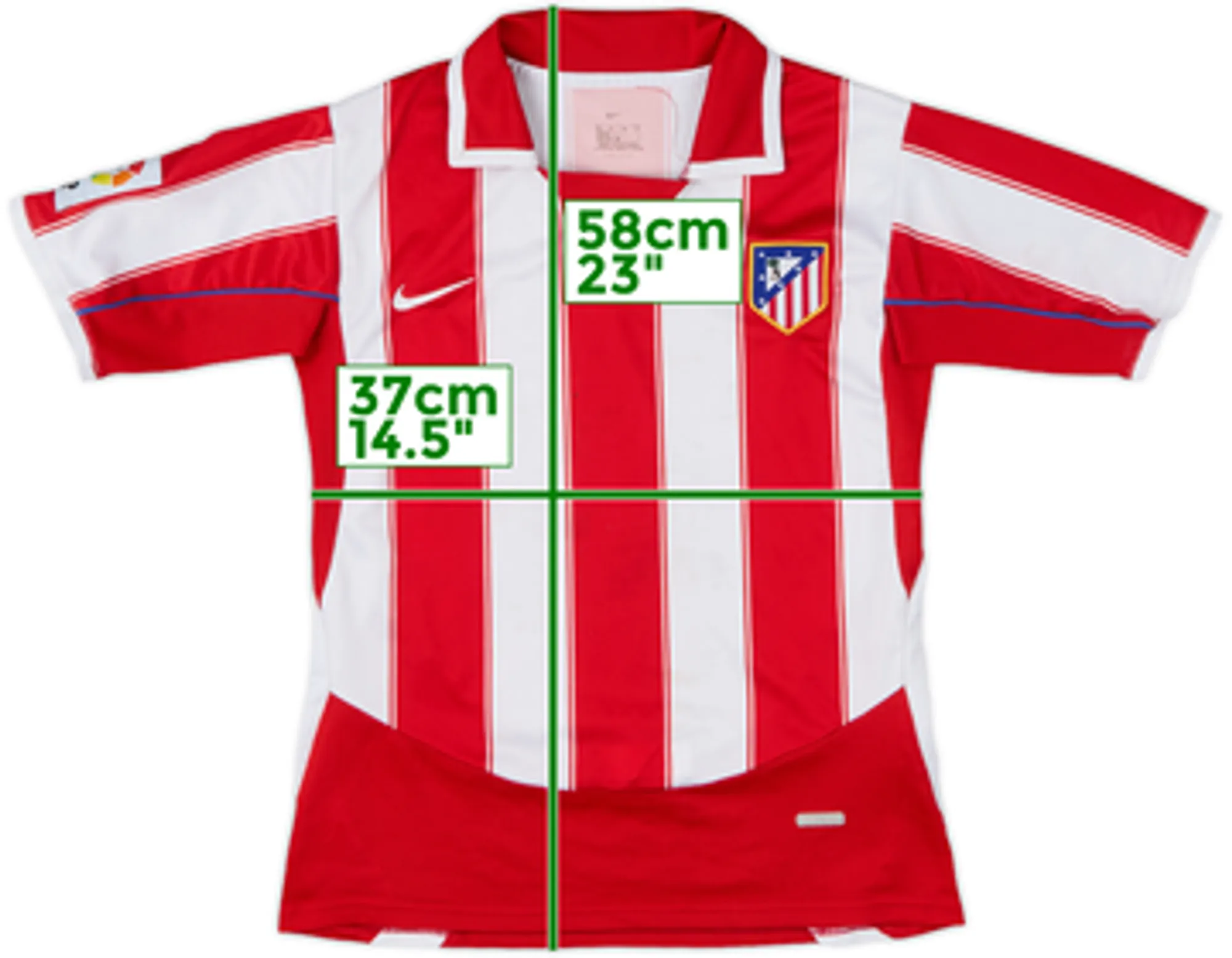 Nike Atlético Madrid Boys SS Home Shirt 2003/04