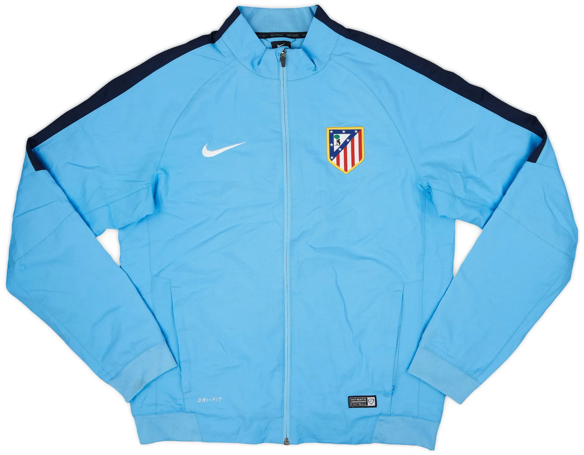 2014-15 Atletico Madrid Nike Track Jacket - 6/10 - (M)