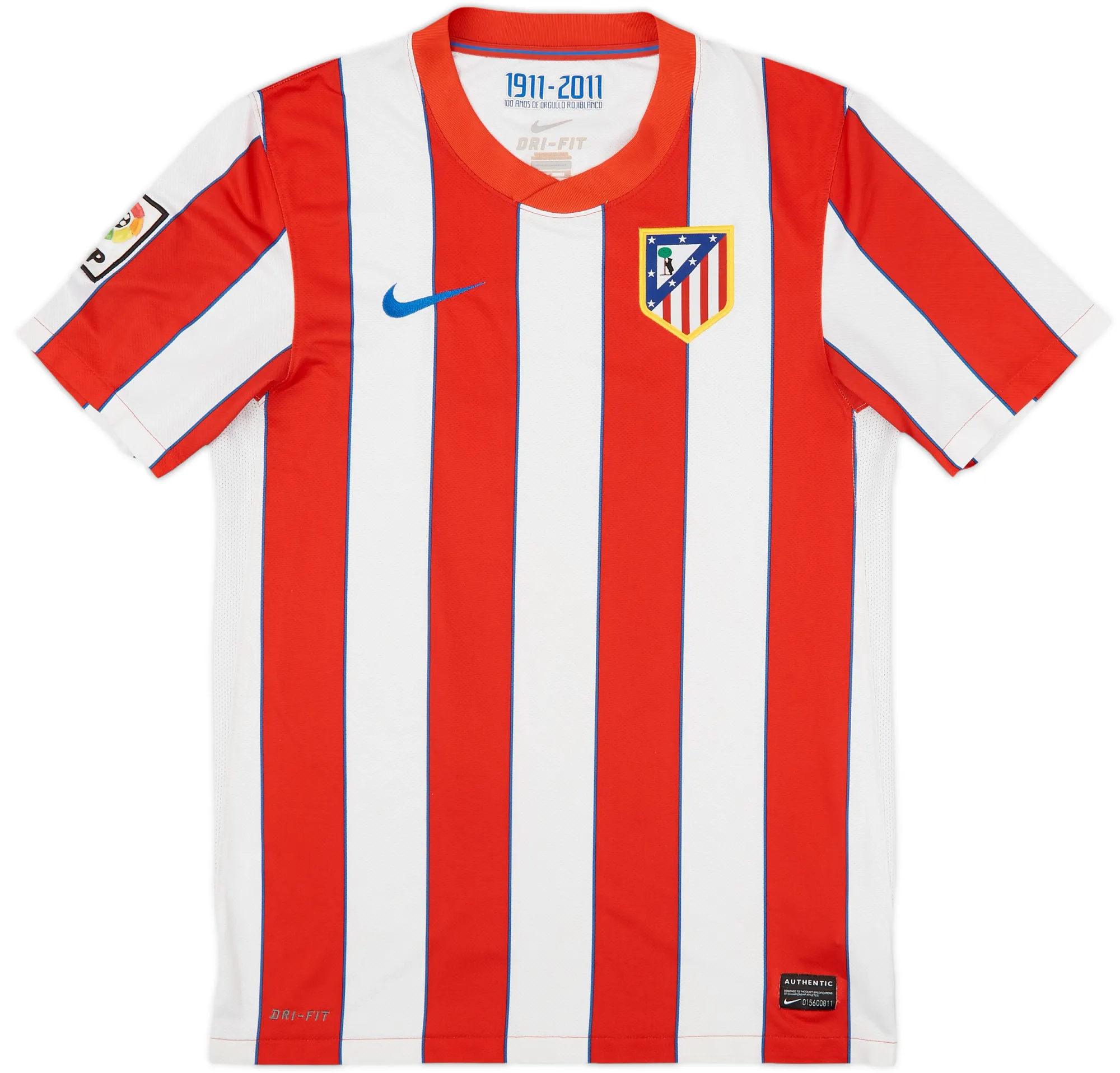 Nike Atlético Madrid Mens SS Home Shirt 2011/12