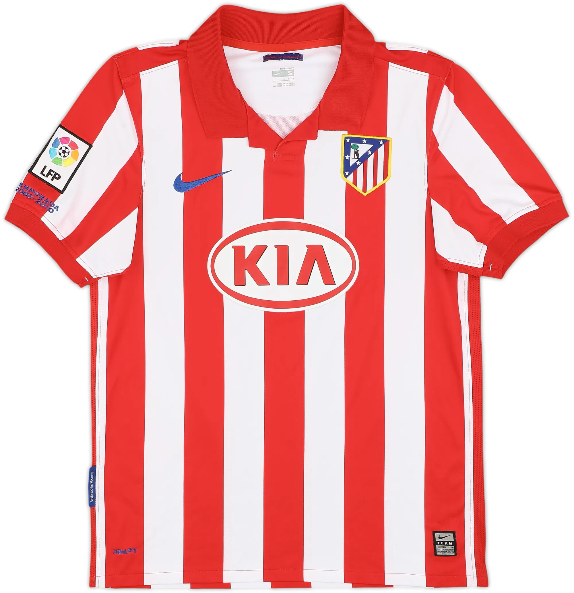 Nike Atlético Madrid Mens SS Home Shirt 2009/10