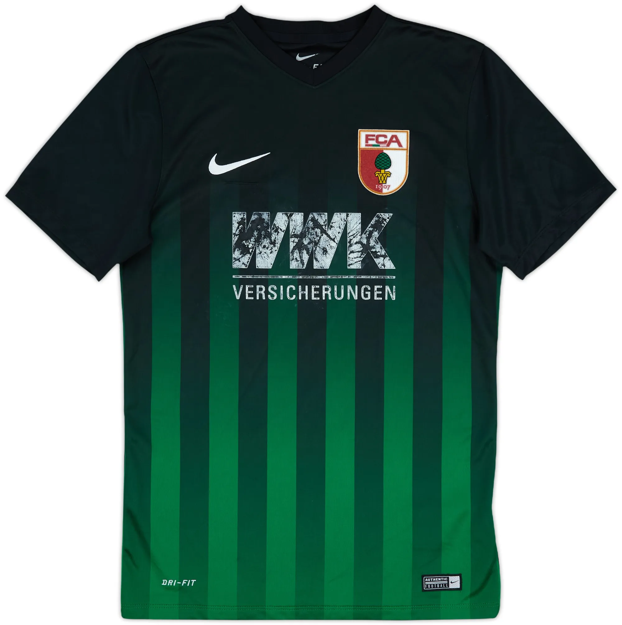 Nike FC Augsburg Mens SS Away Shirt 2016/17