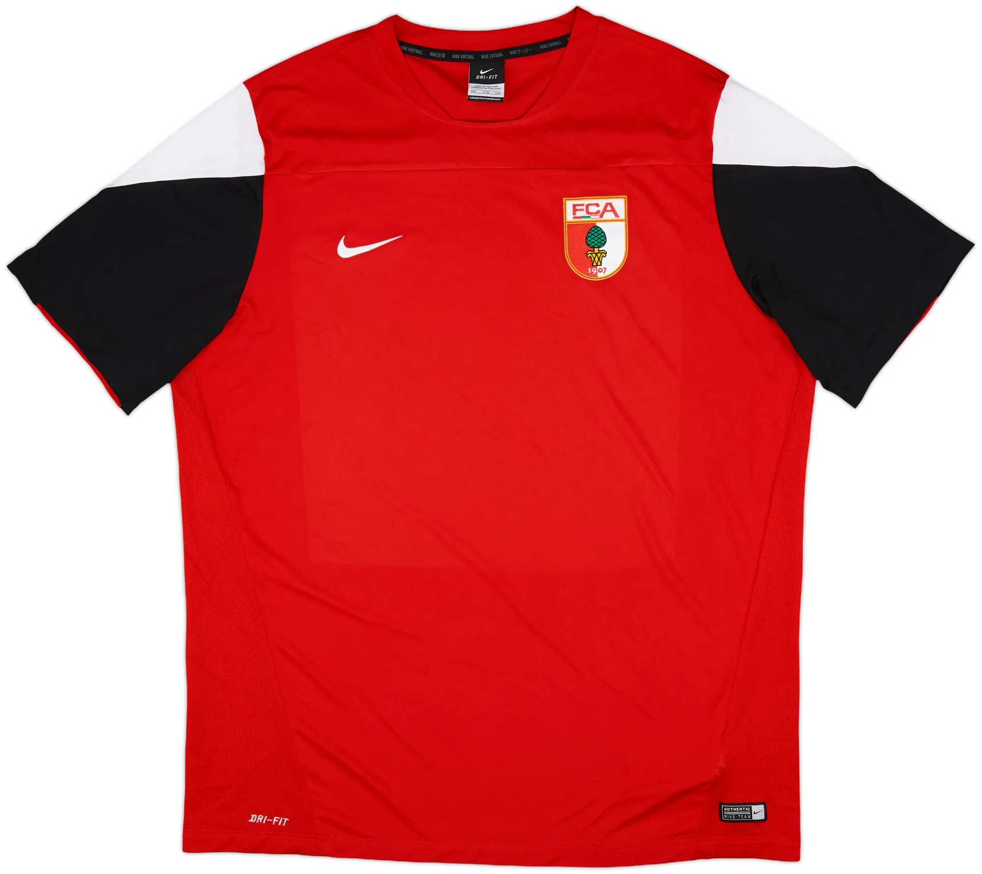 Nike FC Augsburg Mens SS Home Shirt 2014/15