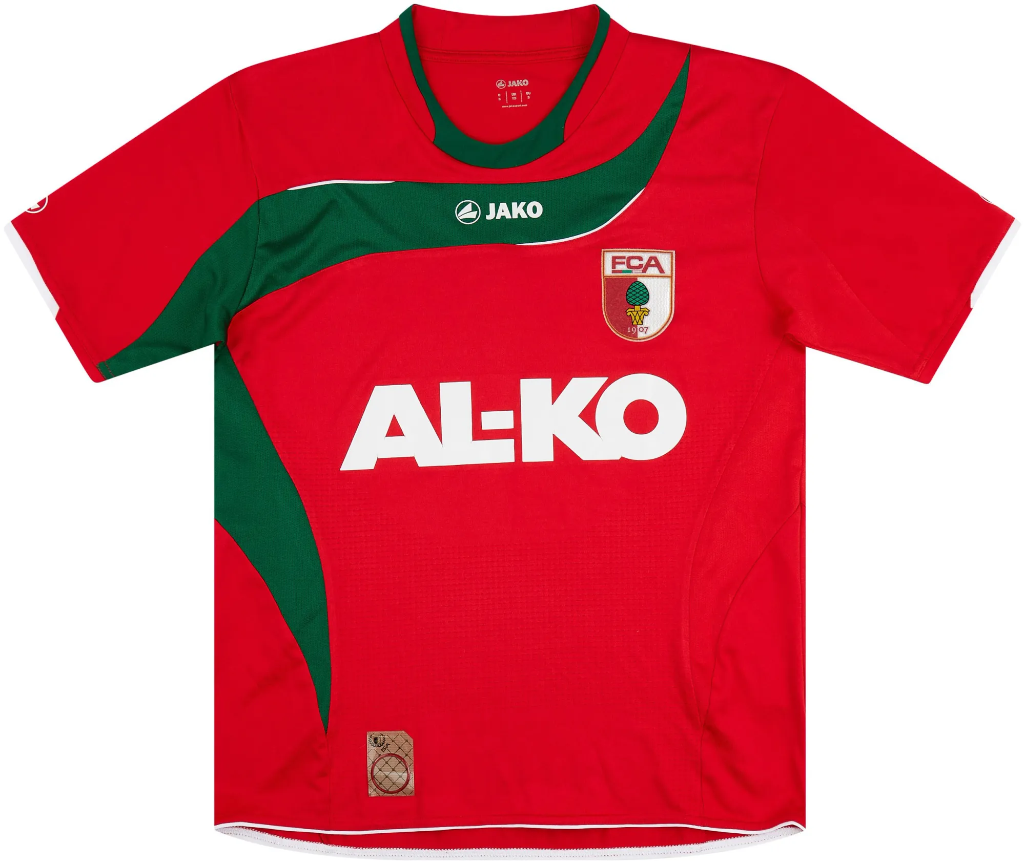 Jako FC Augsburg Mens SS Away Shirt 2010/11