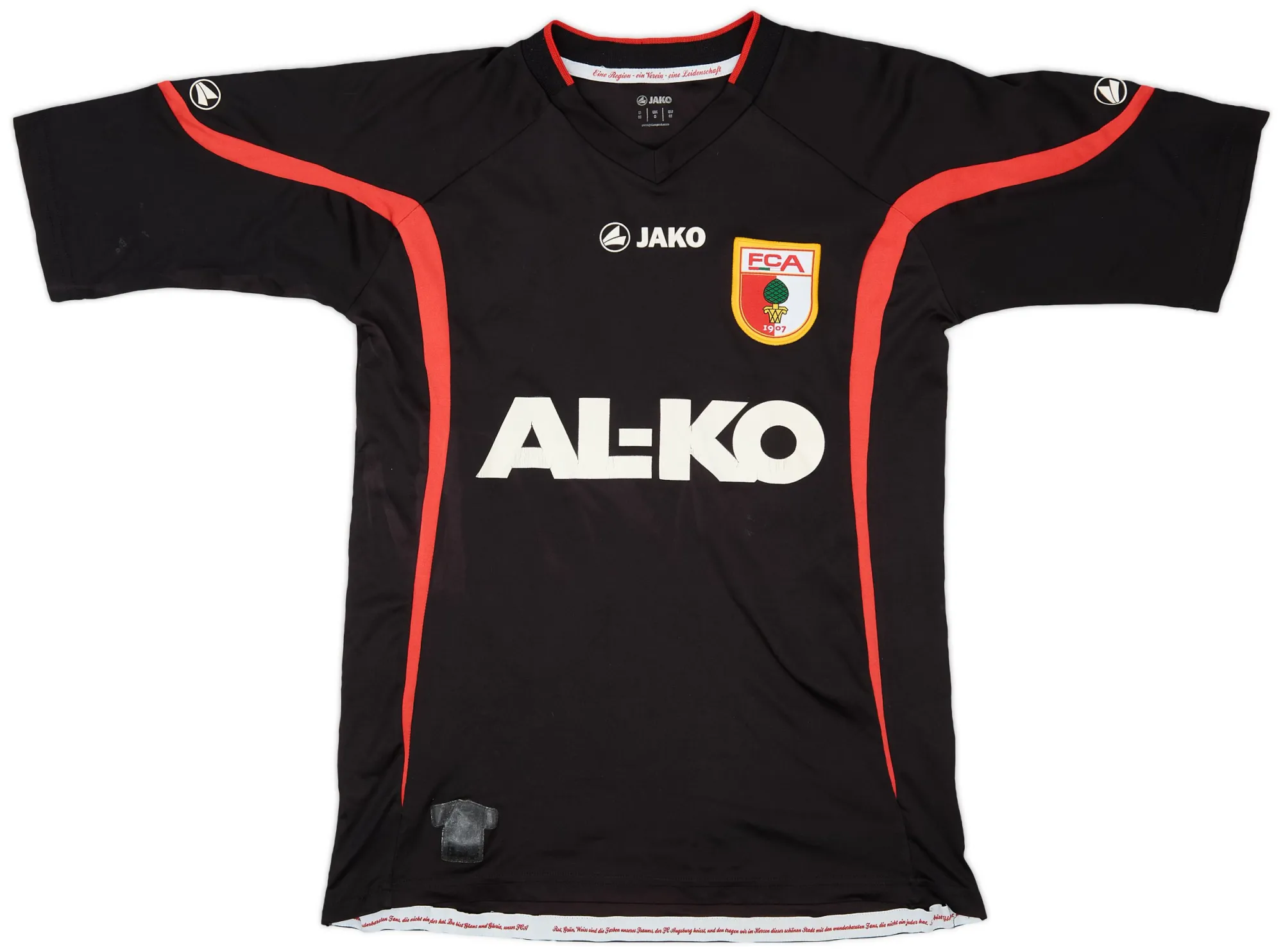 Jako FC Augsburg Mens SS Away Shirt 2011/12