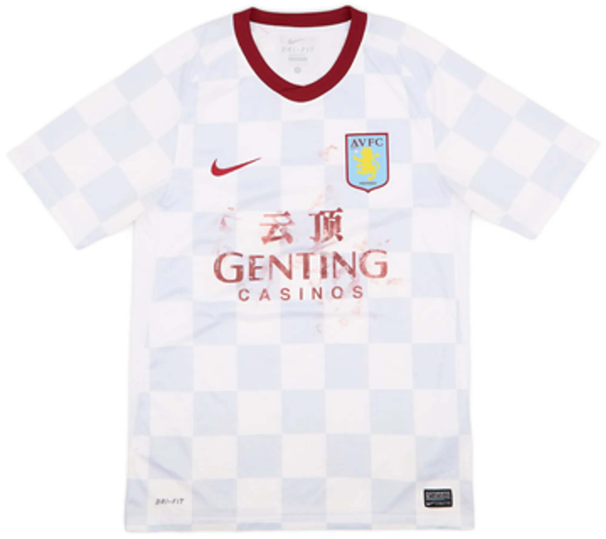 Nike Aston Villa Mens SS Away Shirt 2011/12