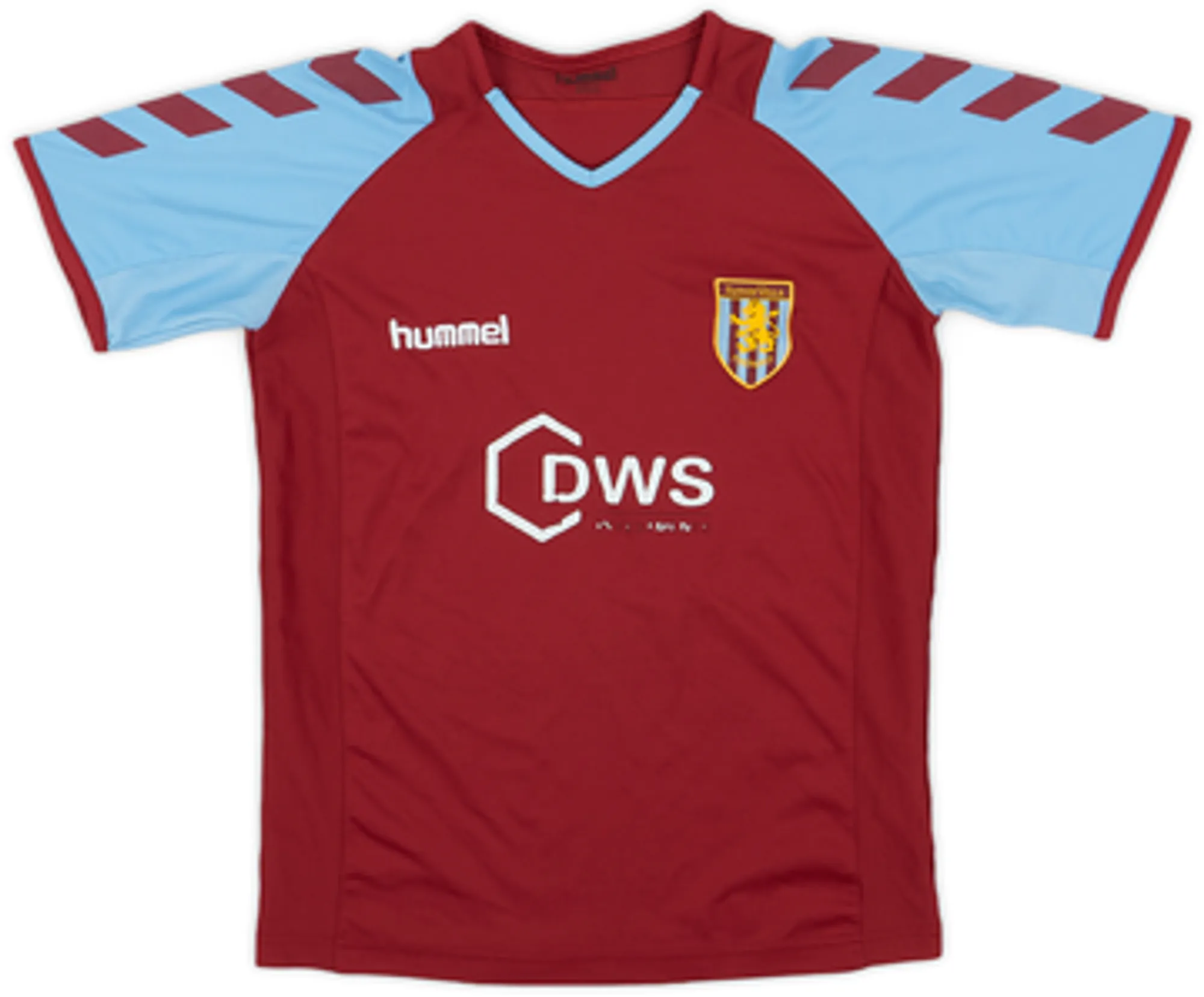Hummel Aston Villa Boys SS Home Shirt 2005/06