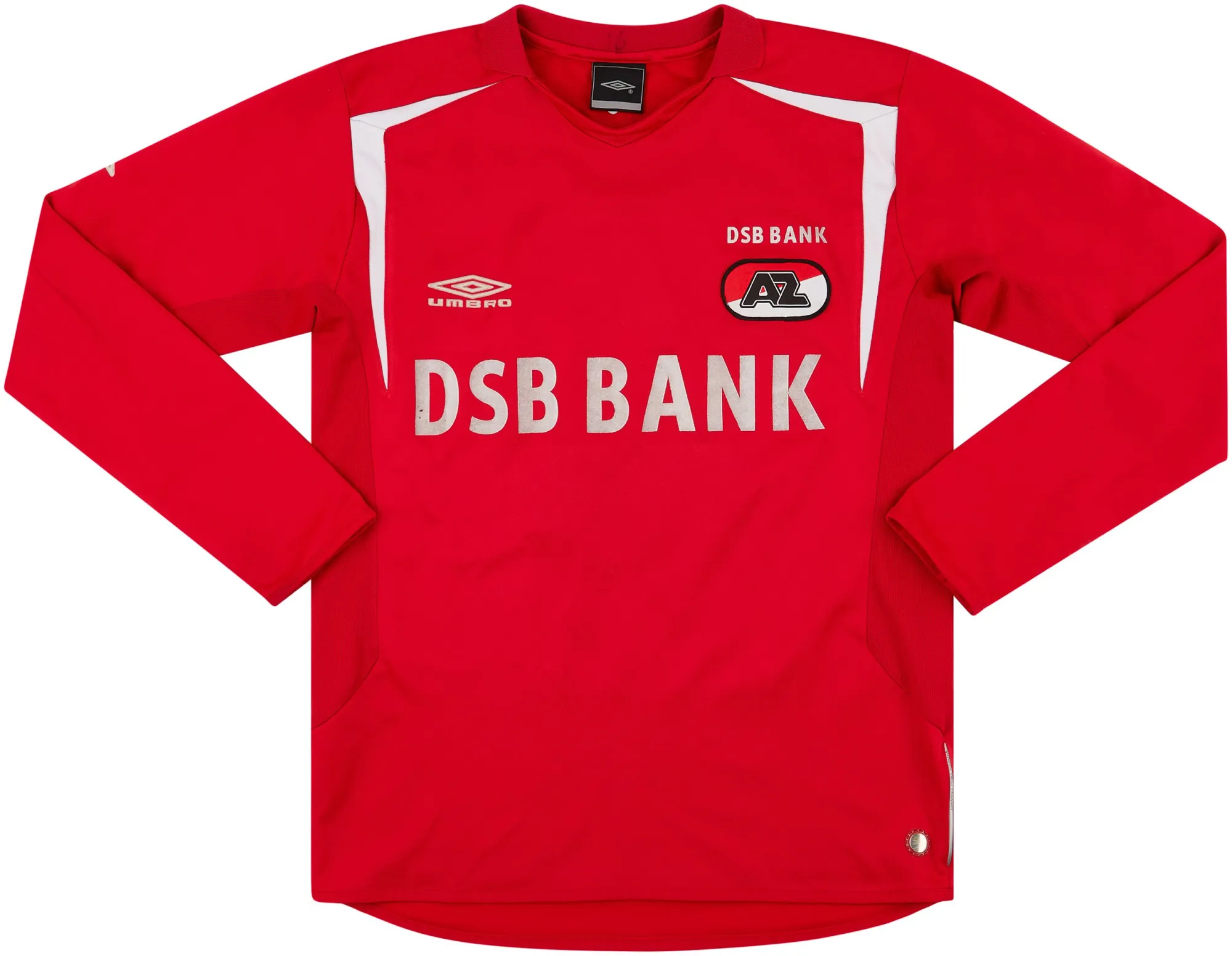 Umbro AZ Alkmaar Mens LS Home Shirt 2005/06