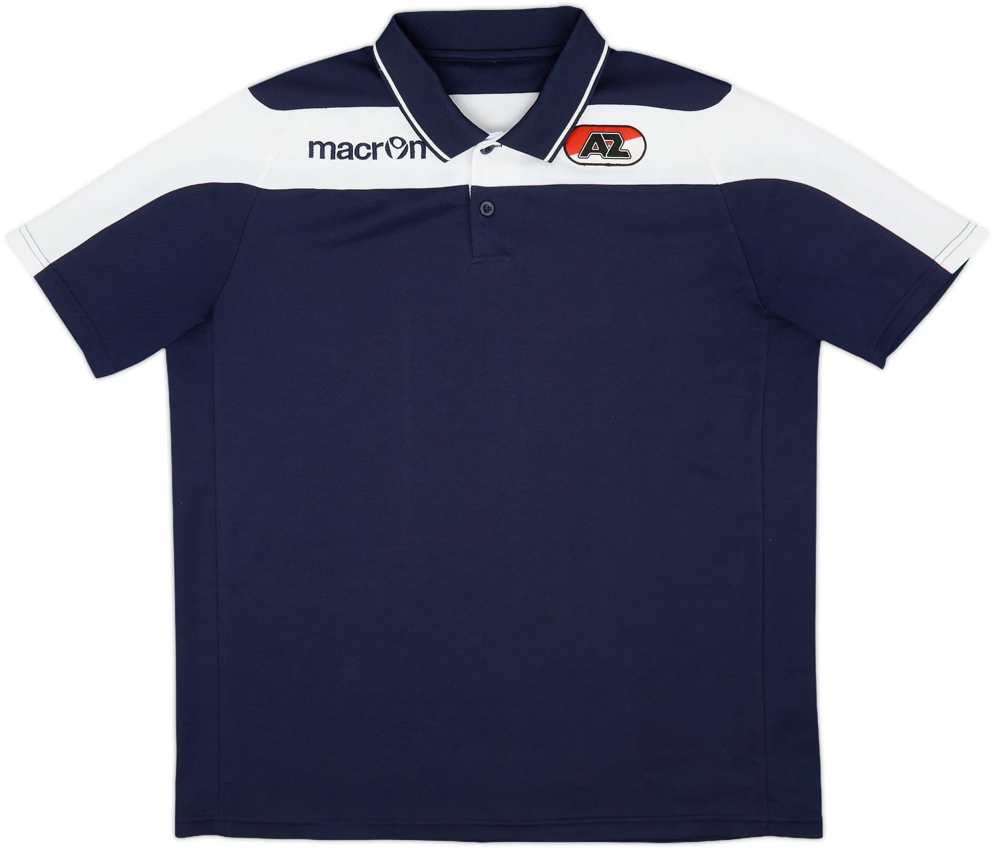 2013-14 AZ Alkmaar Macron Polo Shirt - 8/10 - (L)