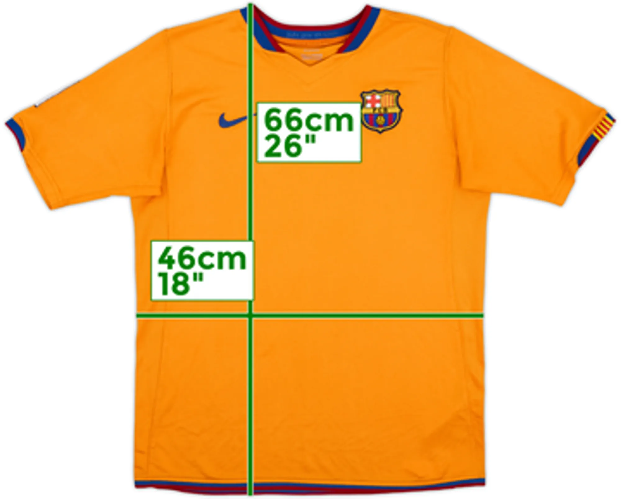 Nike Barcelona Boys SS Away Shirt 2006/08