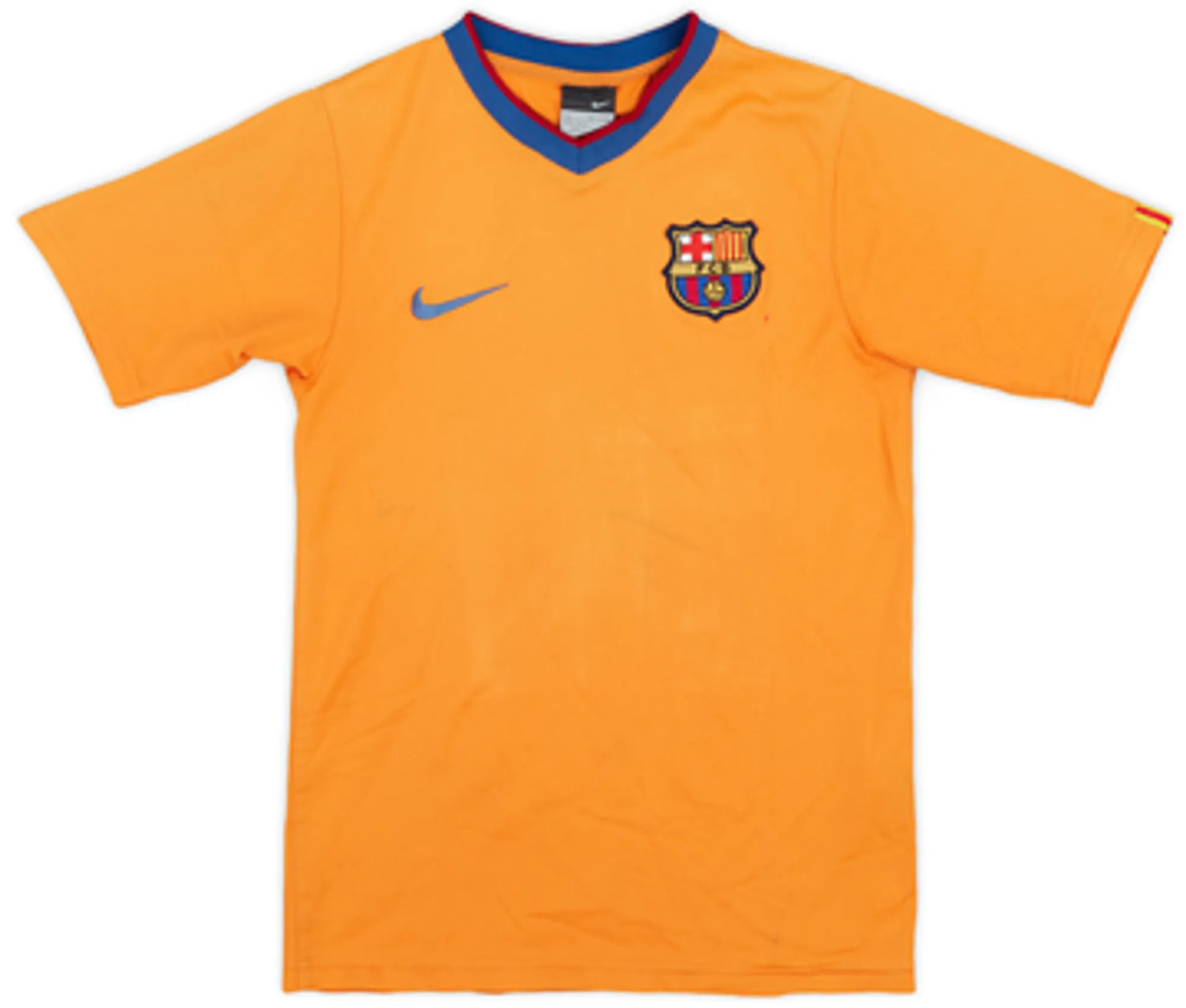 Nike Barcelona Boys SS Away Shirt 2006/08