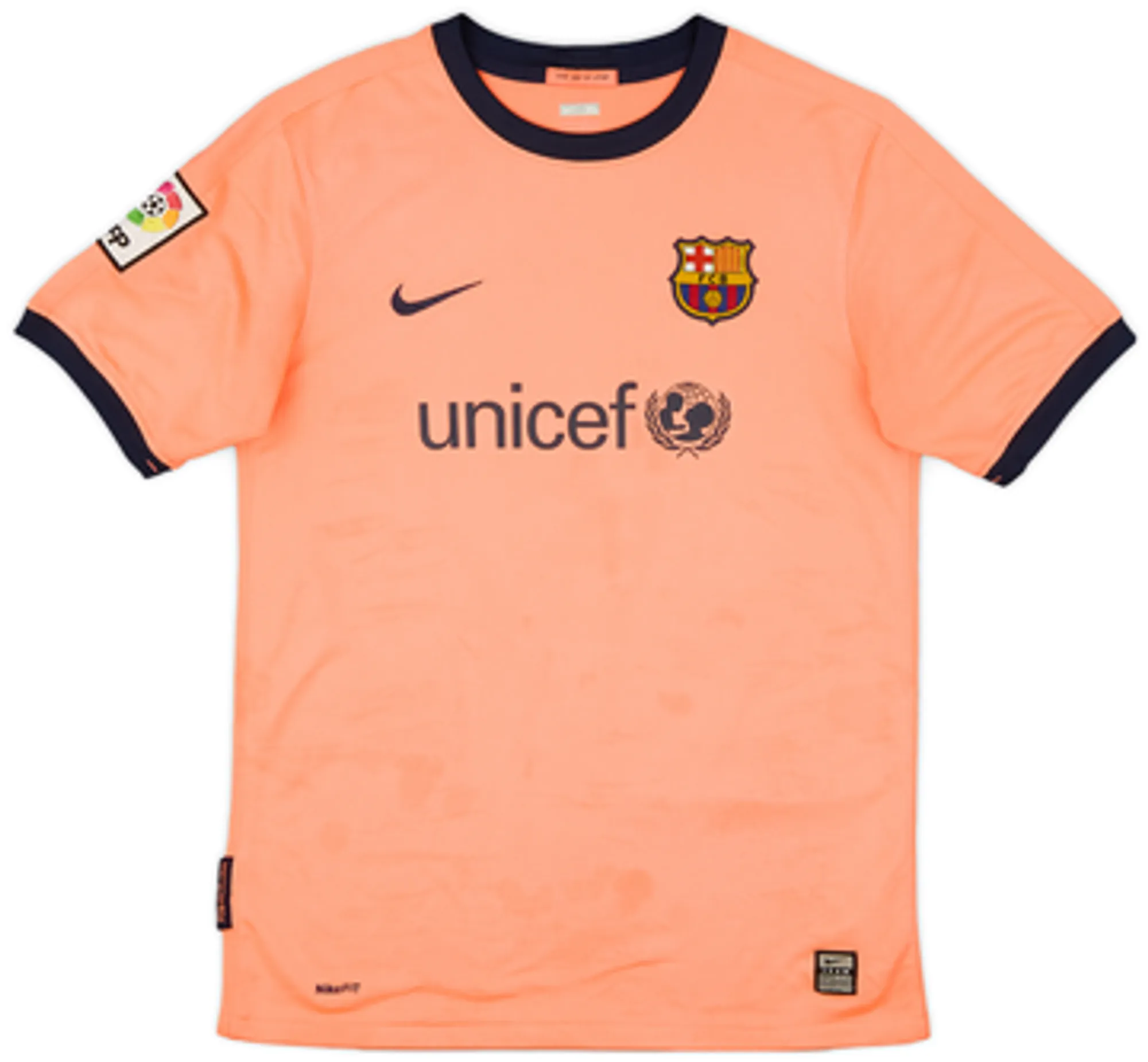 Nike Barcelona Boys SS Away Shirt 2009/10