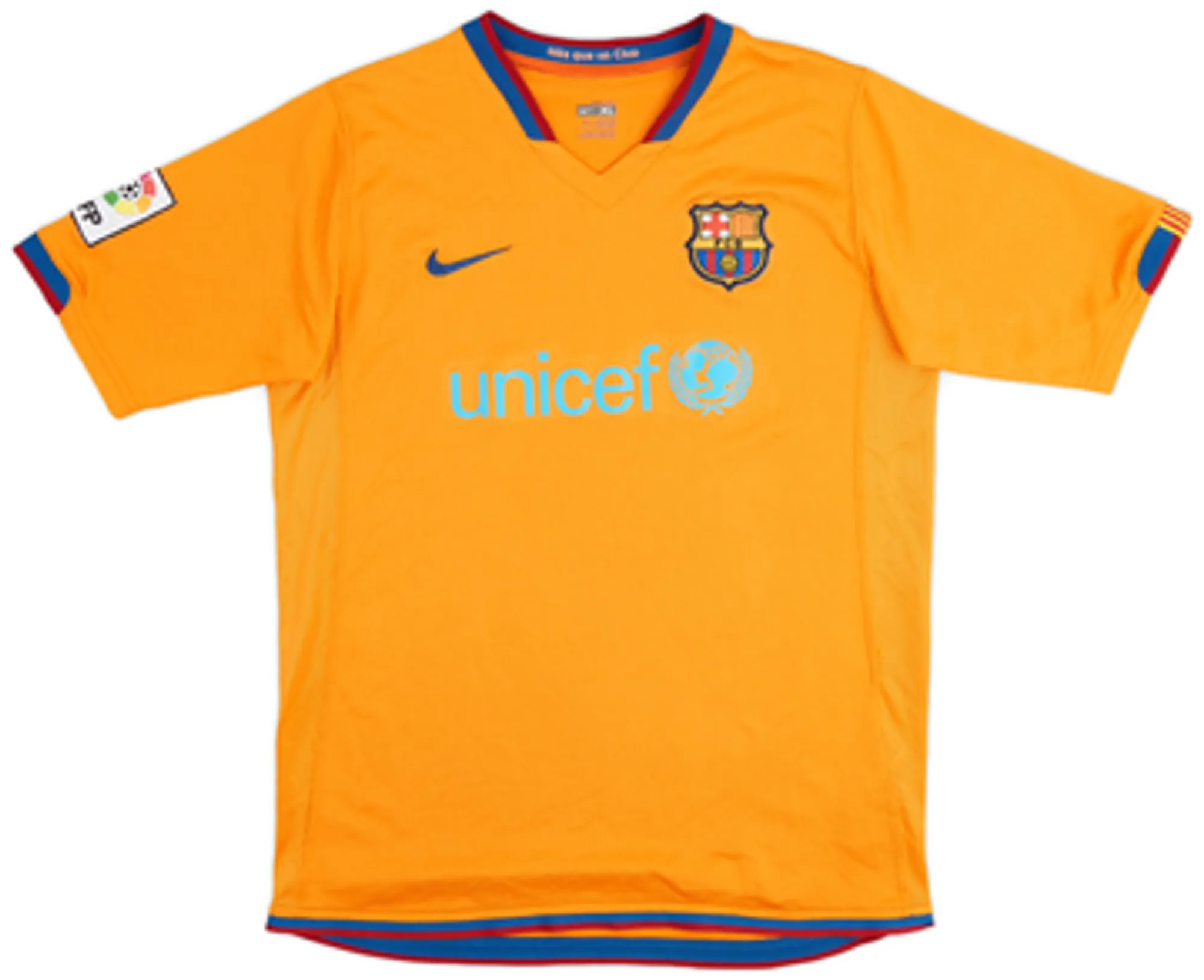 Nike Barcelona Boys SS Away Shirt 2006/08