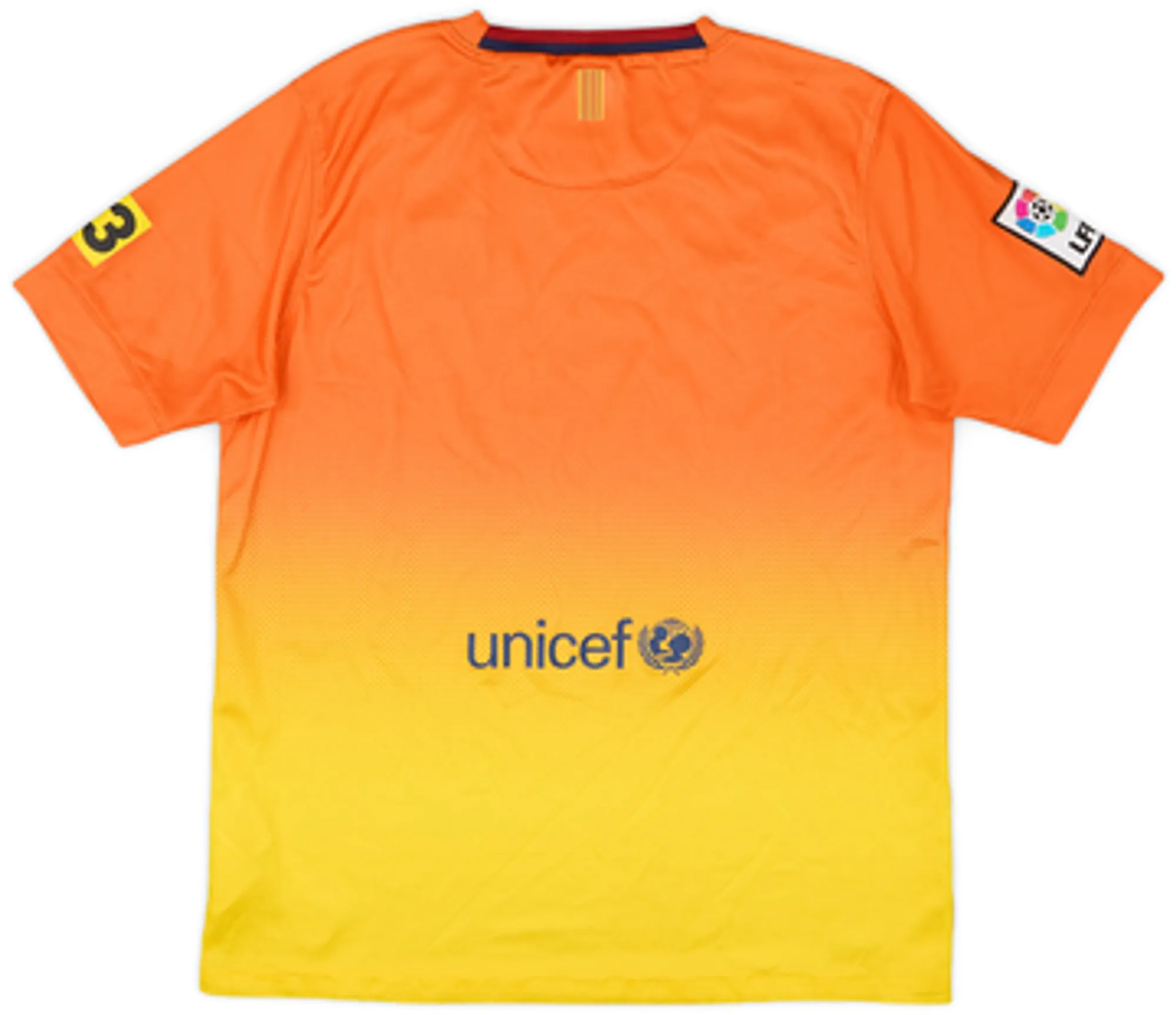 Nike Barcelona Boys SS Away Shirt 2012/13