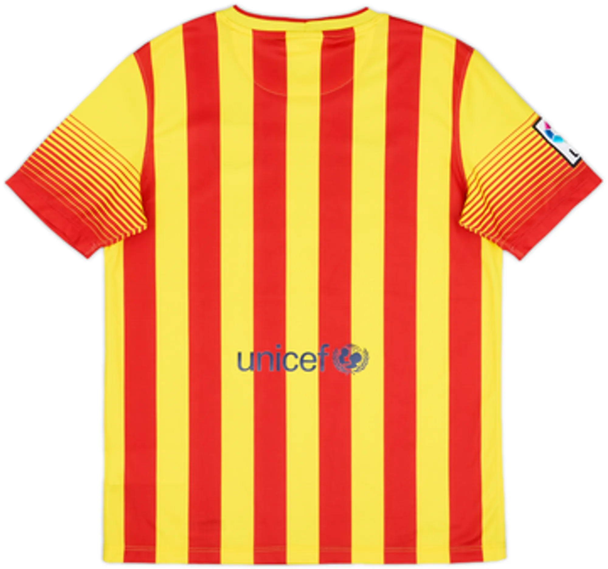 Nike Barcelona Boys SS Away Shirt 2013/15