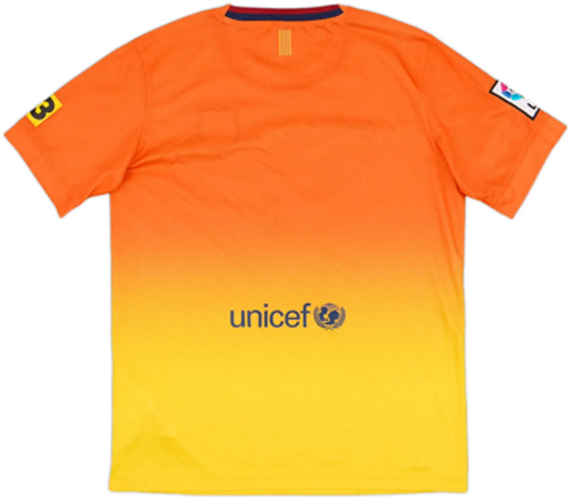 Nike Barcelona Boys SS Away Shirt 2012/13