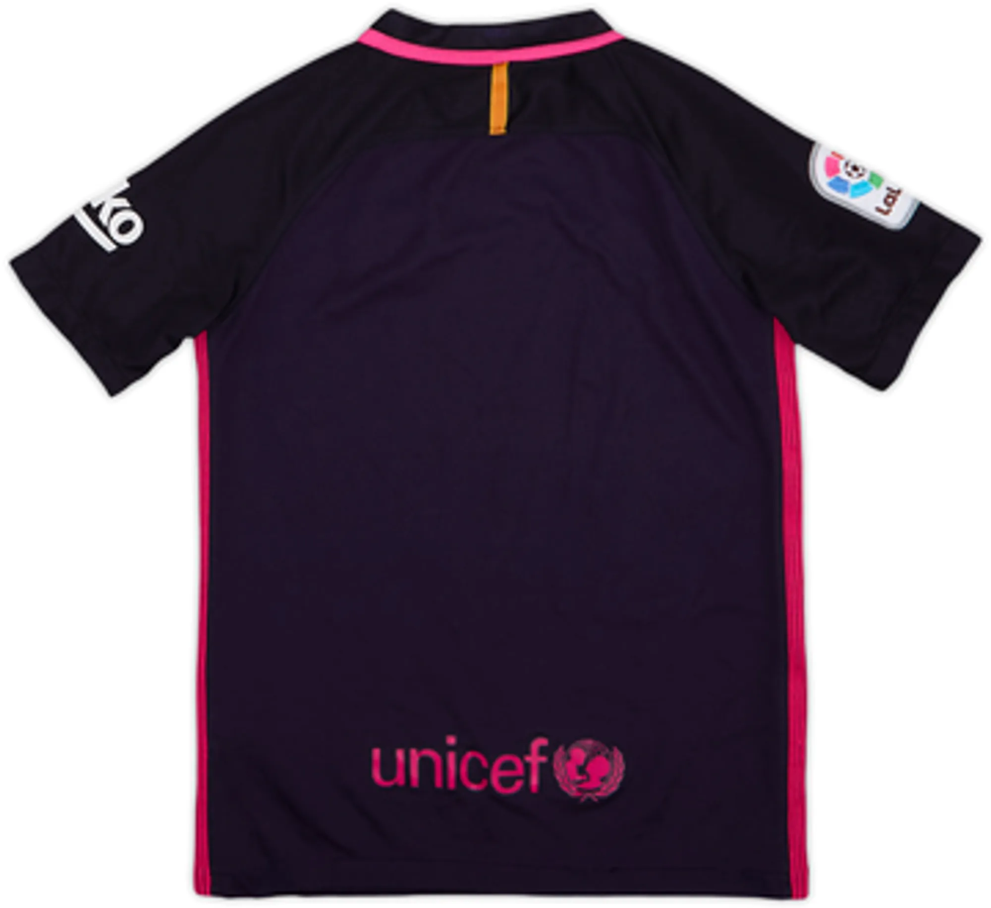 Nike Barcelona Boys SS Away Shirt 2016/17