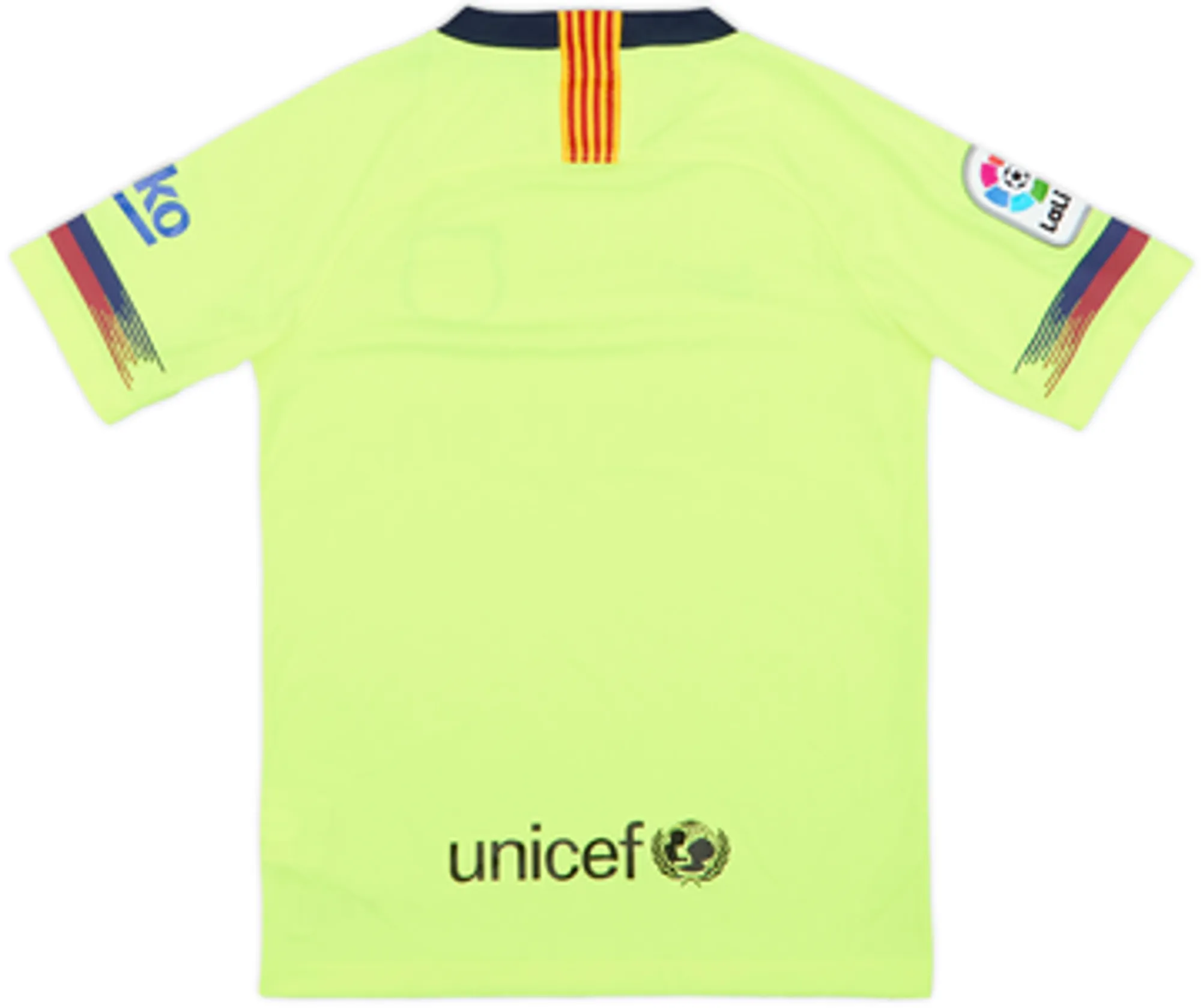 Nike Barcelona Boys SS Away Shirt 2018/19