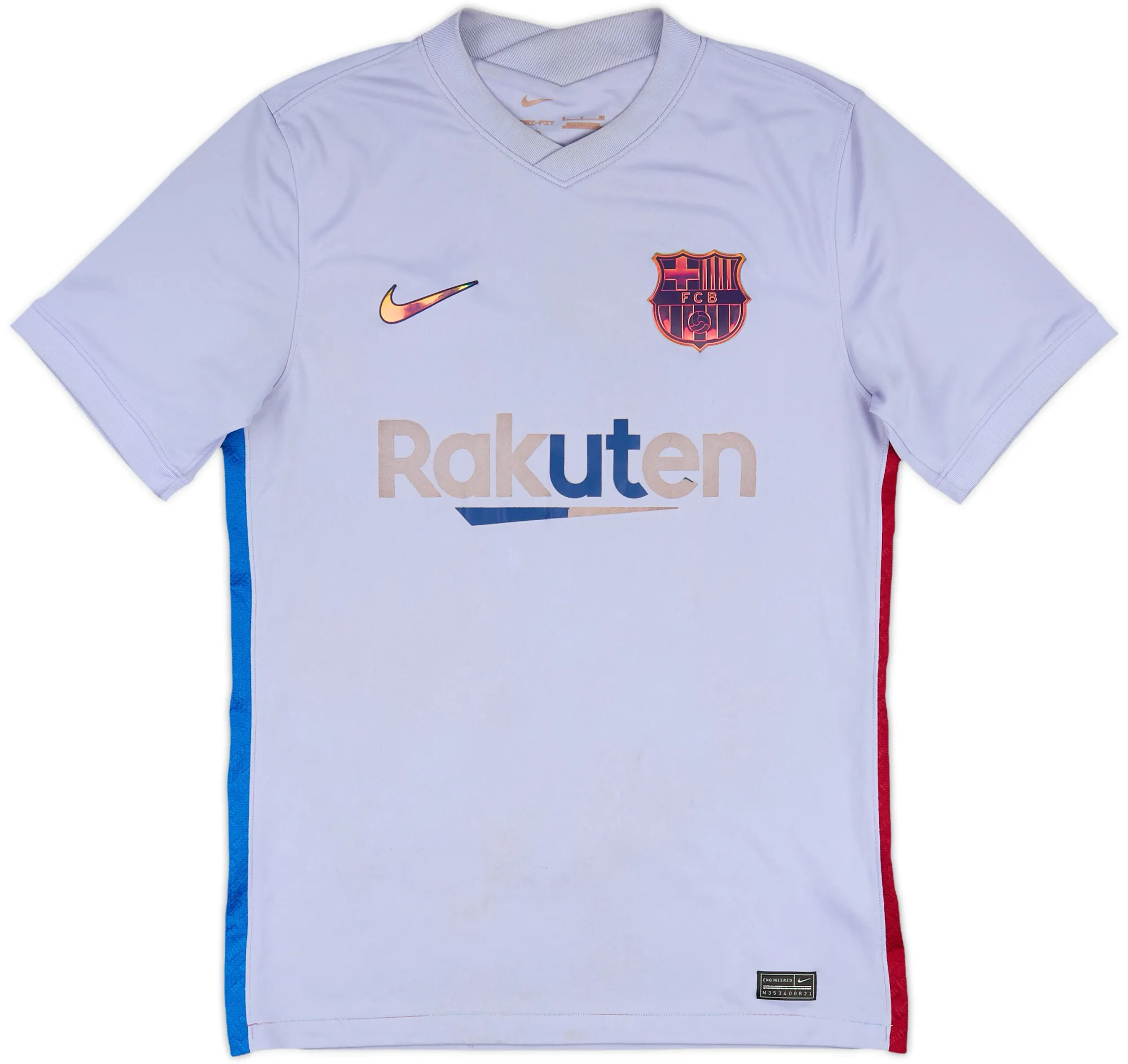 Nike Barcelona Mens SS Away Shirt 2021/22 | BARA21617541used