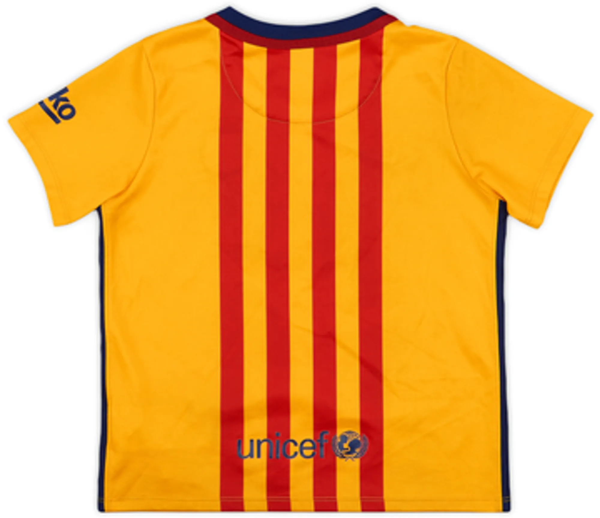 Nike Barcelona Boys SS Away Shirt 2015/16