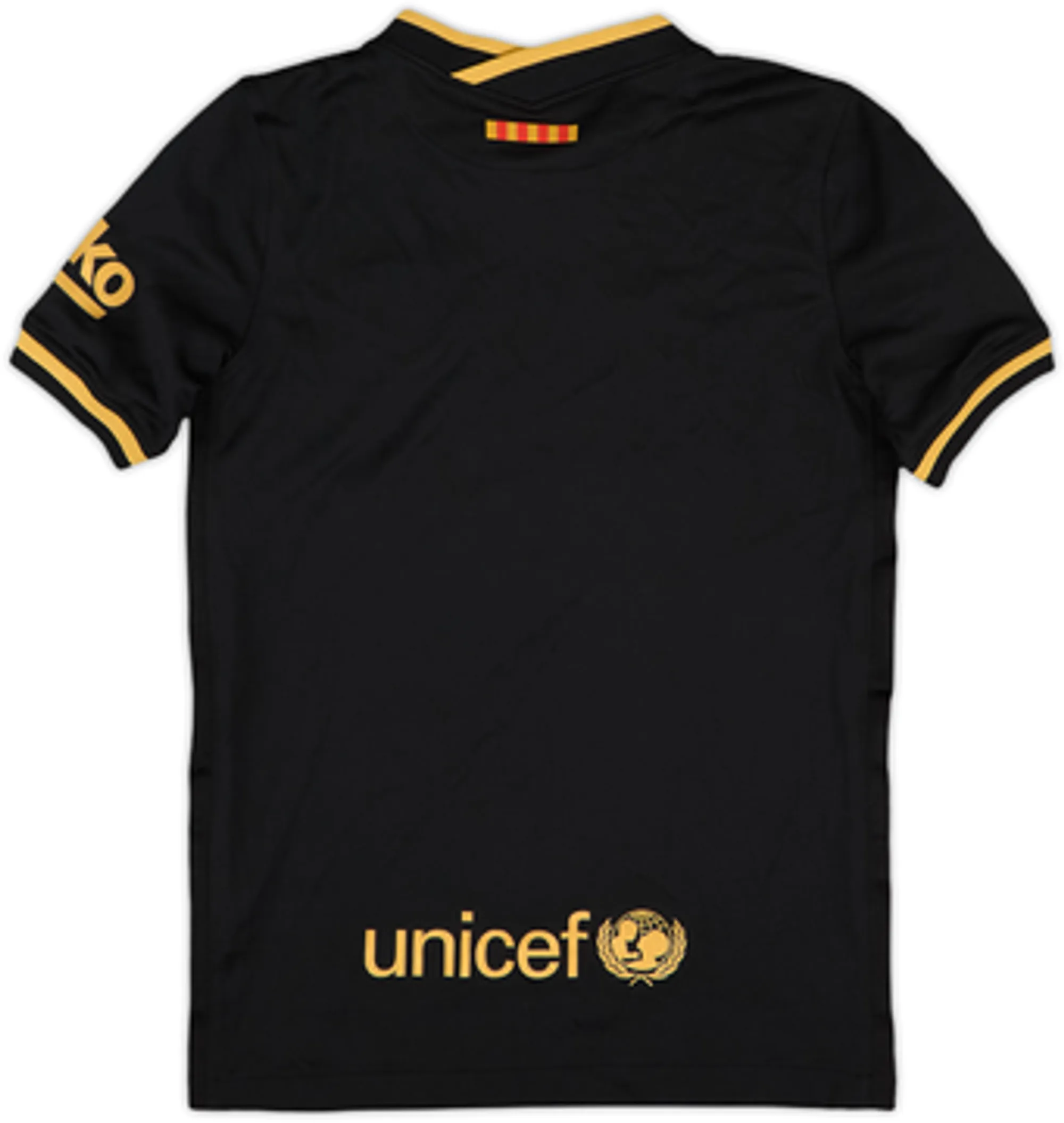 Nike Barcelona Boys SS Away Shirt 2020/21