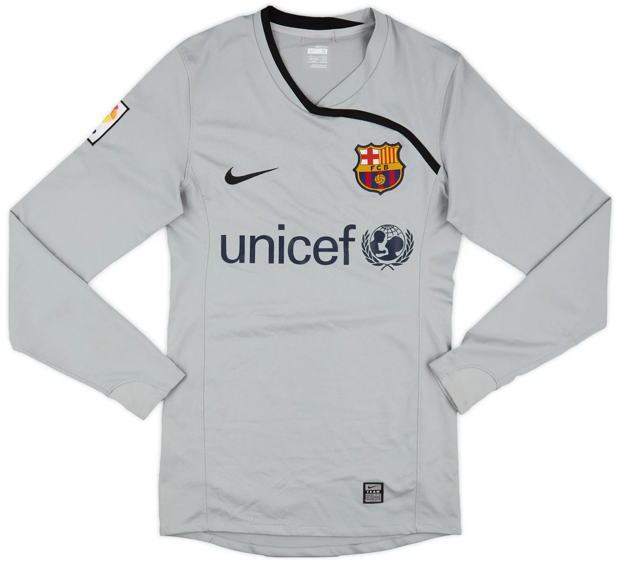 Nike Barcelona Mens LS Goalkeeper Home Shirt 2008/09