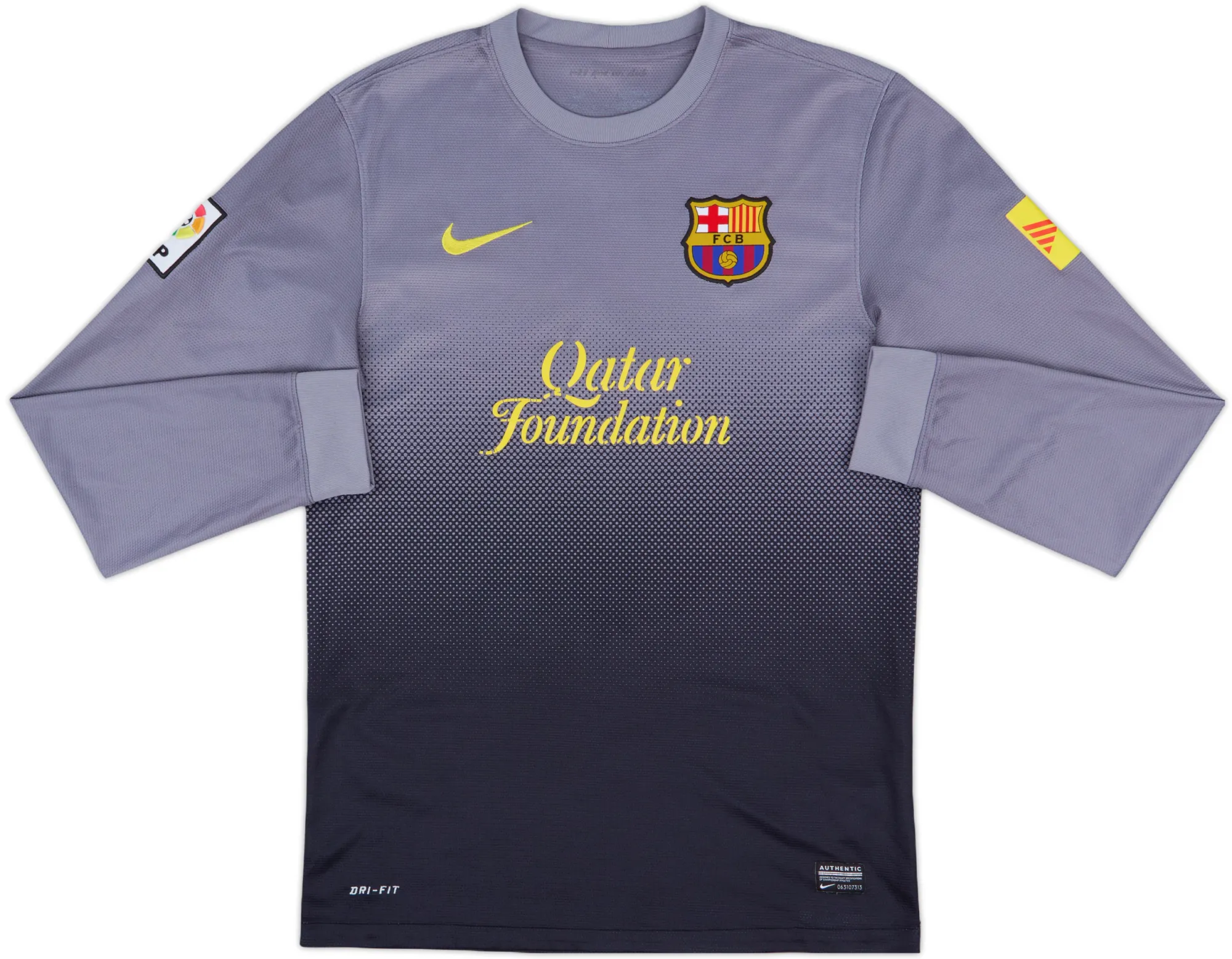 Nike Barcelona Mens LS Goalkeeper Home Shirt 2012/13