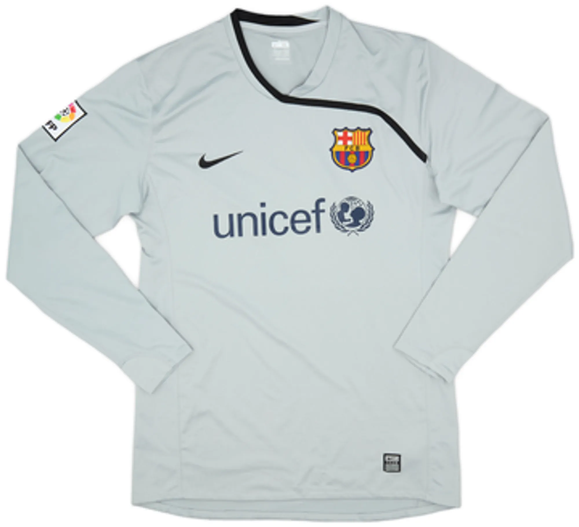 Nike Barcelona Mens LS Goalkeeper Home Shirt 2008/09
