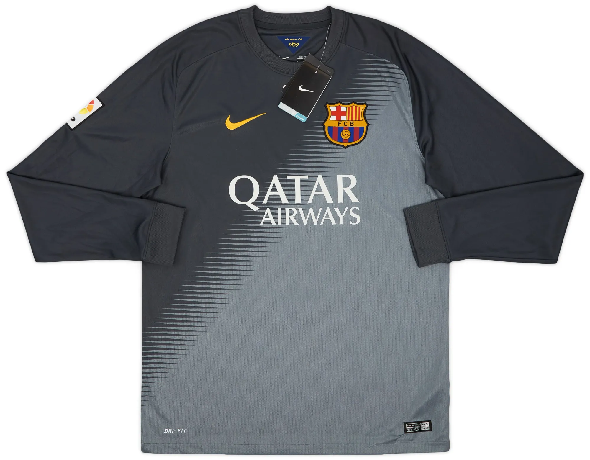 Nike Barcelona Mens LS Goalkeeper Home Shirt 2014/15