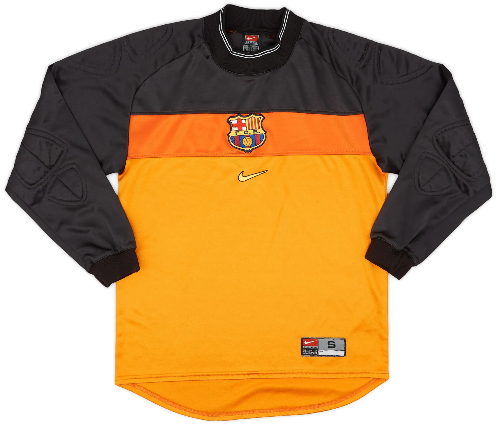 Nike Barcelona Mens LS Goalkeeper Home Shirt 1999/00