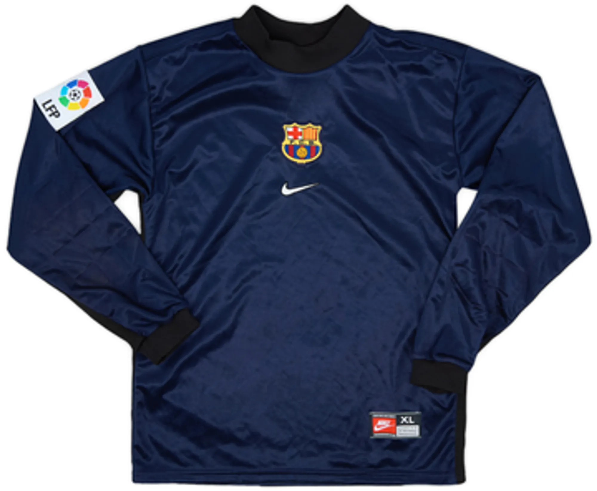 Nike Barcelona Boys LS Goalkeeper Home Shirt 1998/99