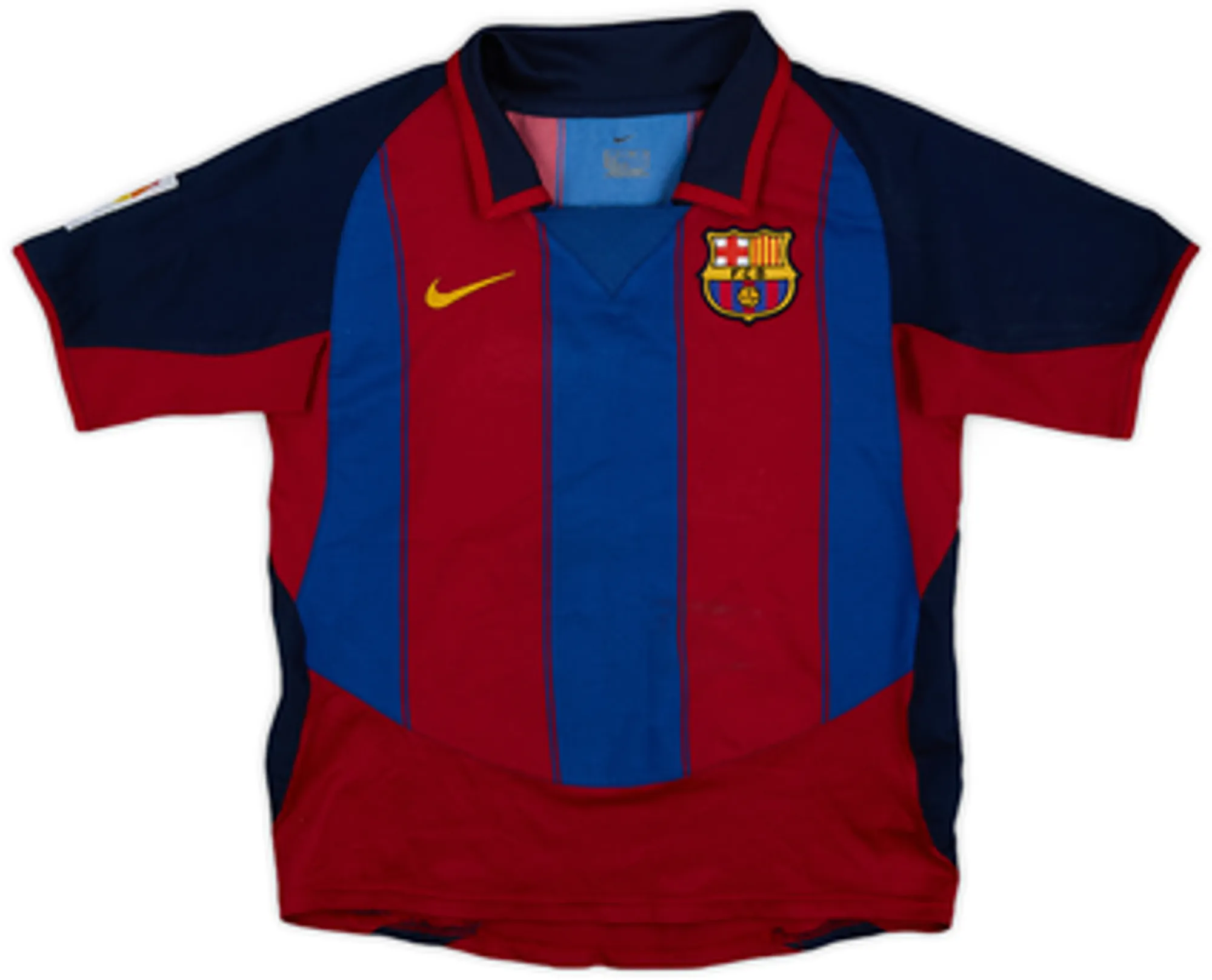 Nike Barcelona Boys SS Home Shirt 2003/04