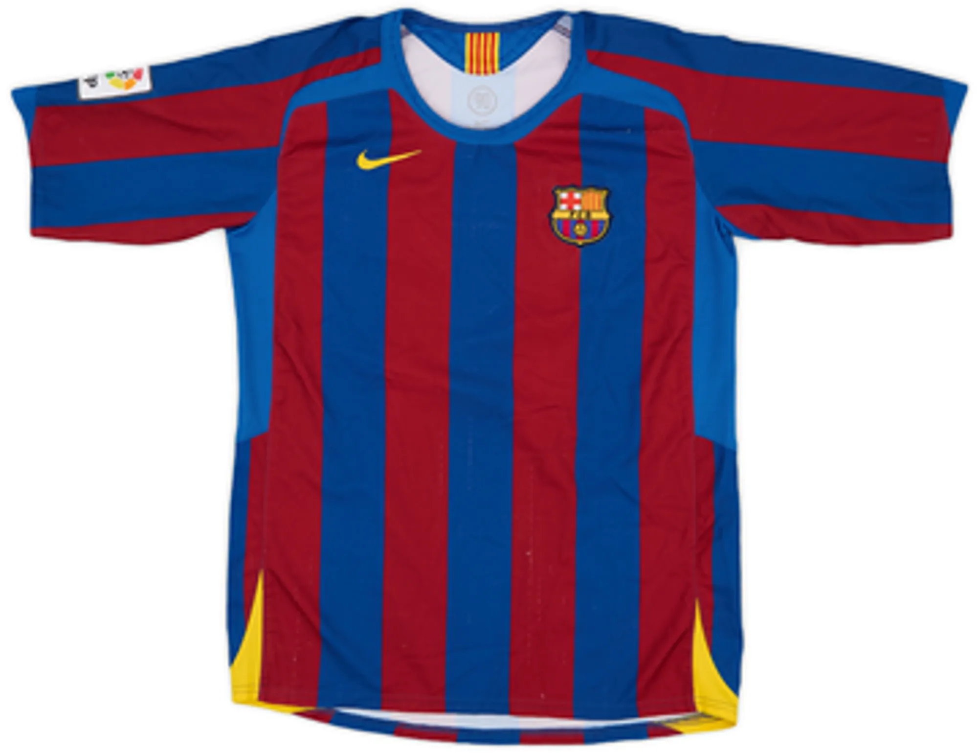 Nike Barcelona Boys SS Home Shirt 2005/06